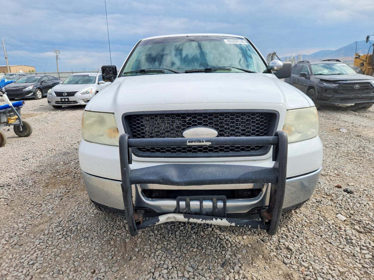 2006 Ford F150 White vin: 1FTPX14VX6NB48884