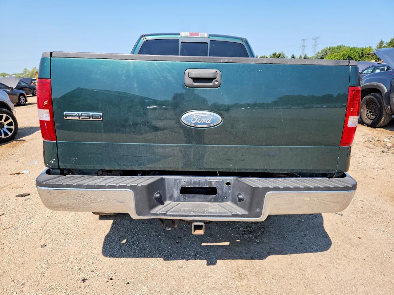 2007 Ford F150 Green vin: 1FTPX14VX7FA21810