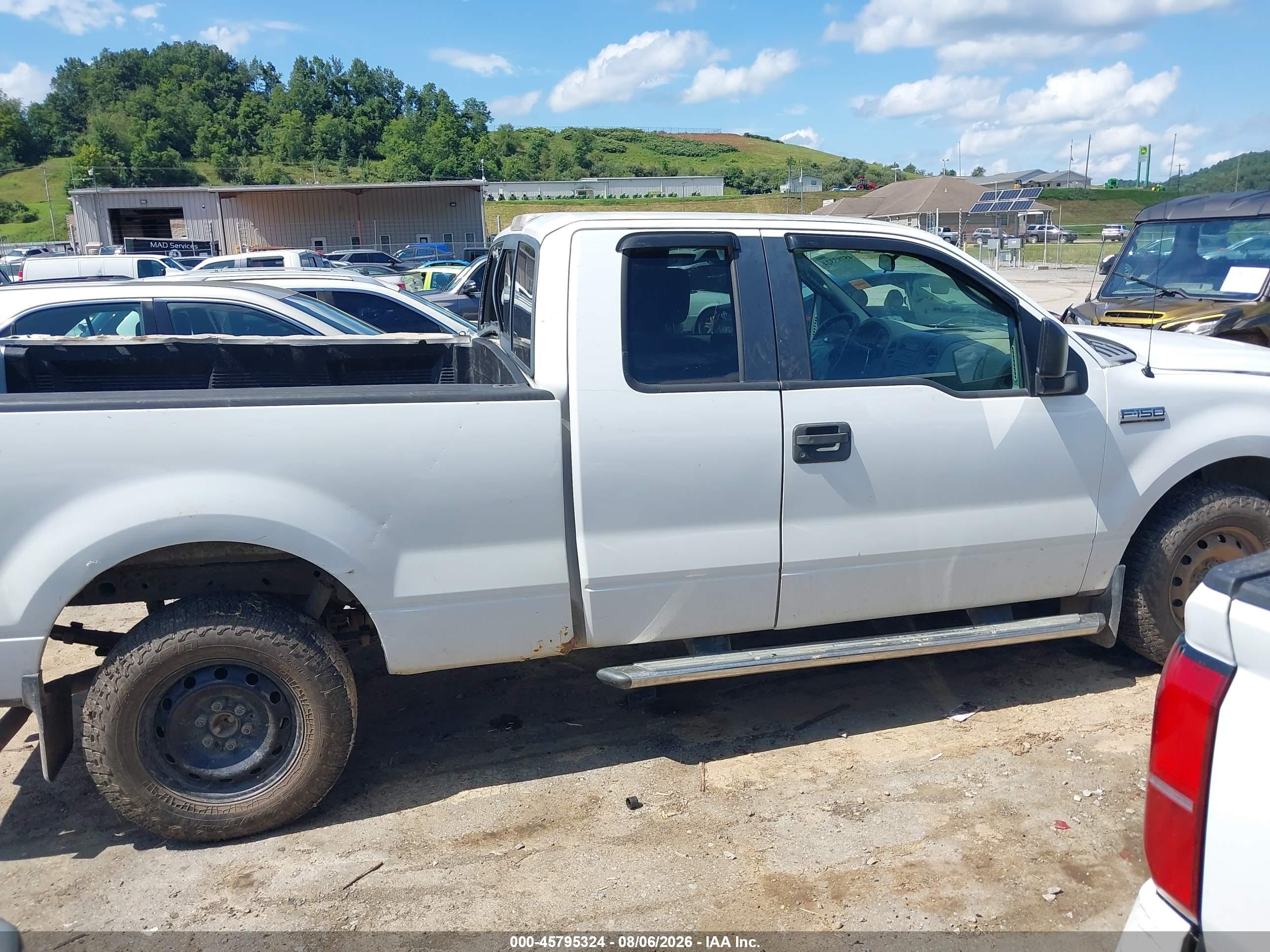 2007 Ford F-150 Fx4/lariat/xl/xlt White vin: 1FTPX14VX7FA39689