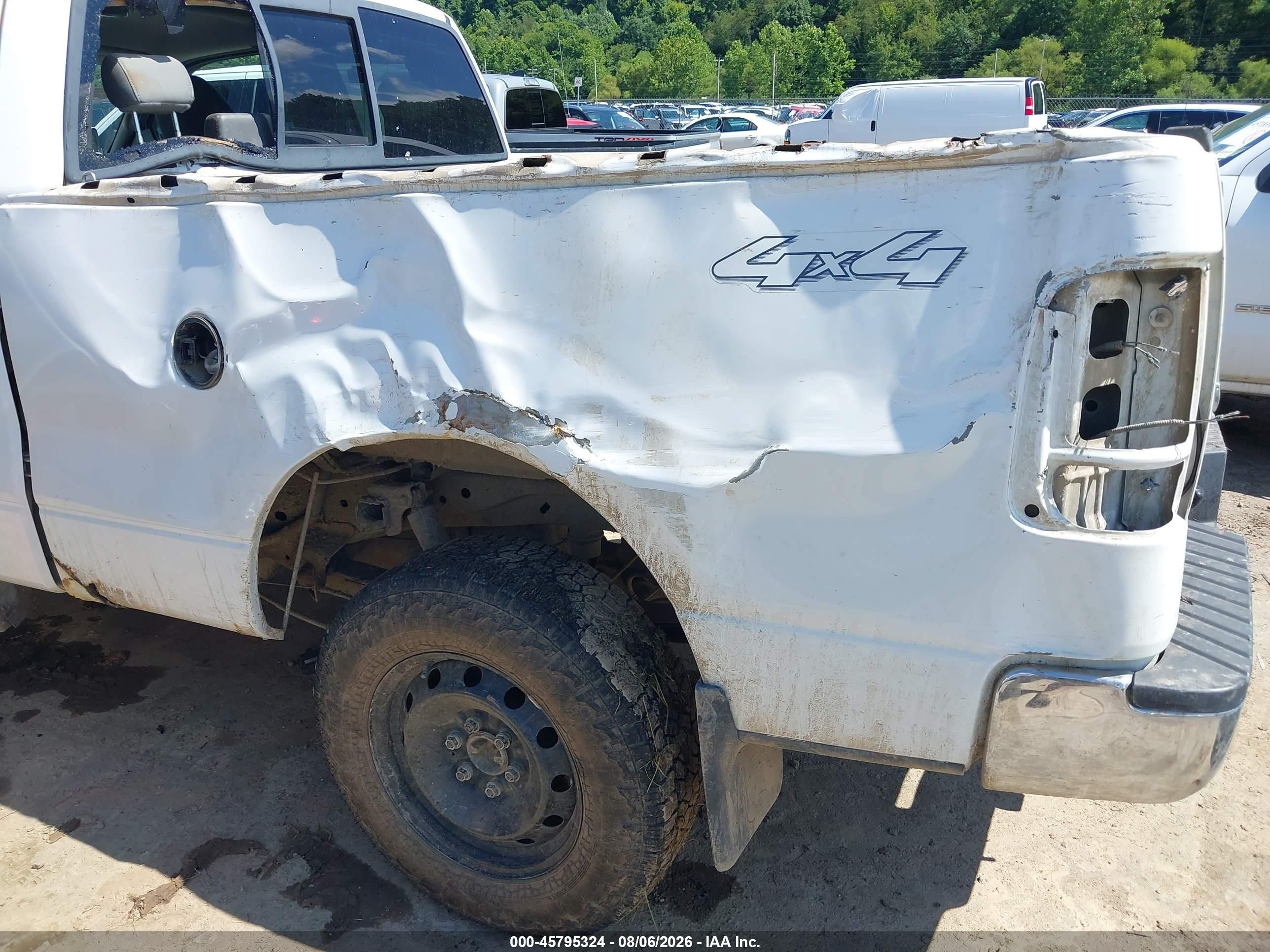 2007 Ford F-150 Fx4/lariat/xl/xlt White vin: 1FTPX14VX7FA39689