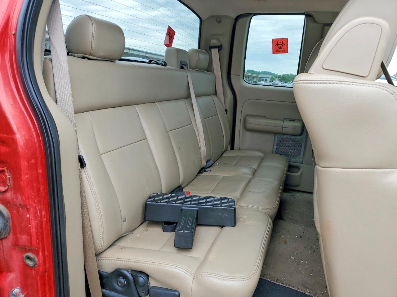 2007 Ford F150 Red vin: 1FTPX14VX7FA53835
