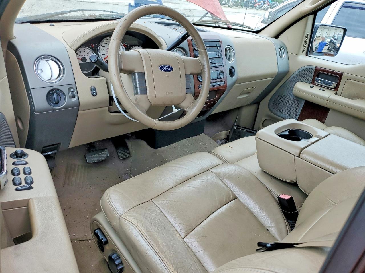 2007 Ford F150 Red vin: 1FTPX14VX7FA53835