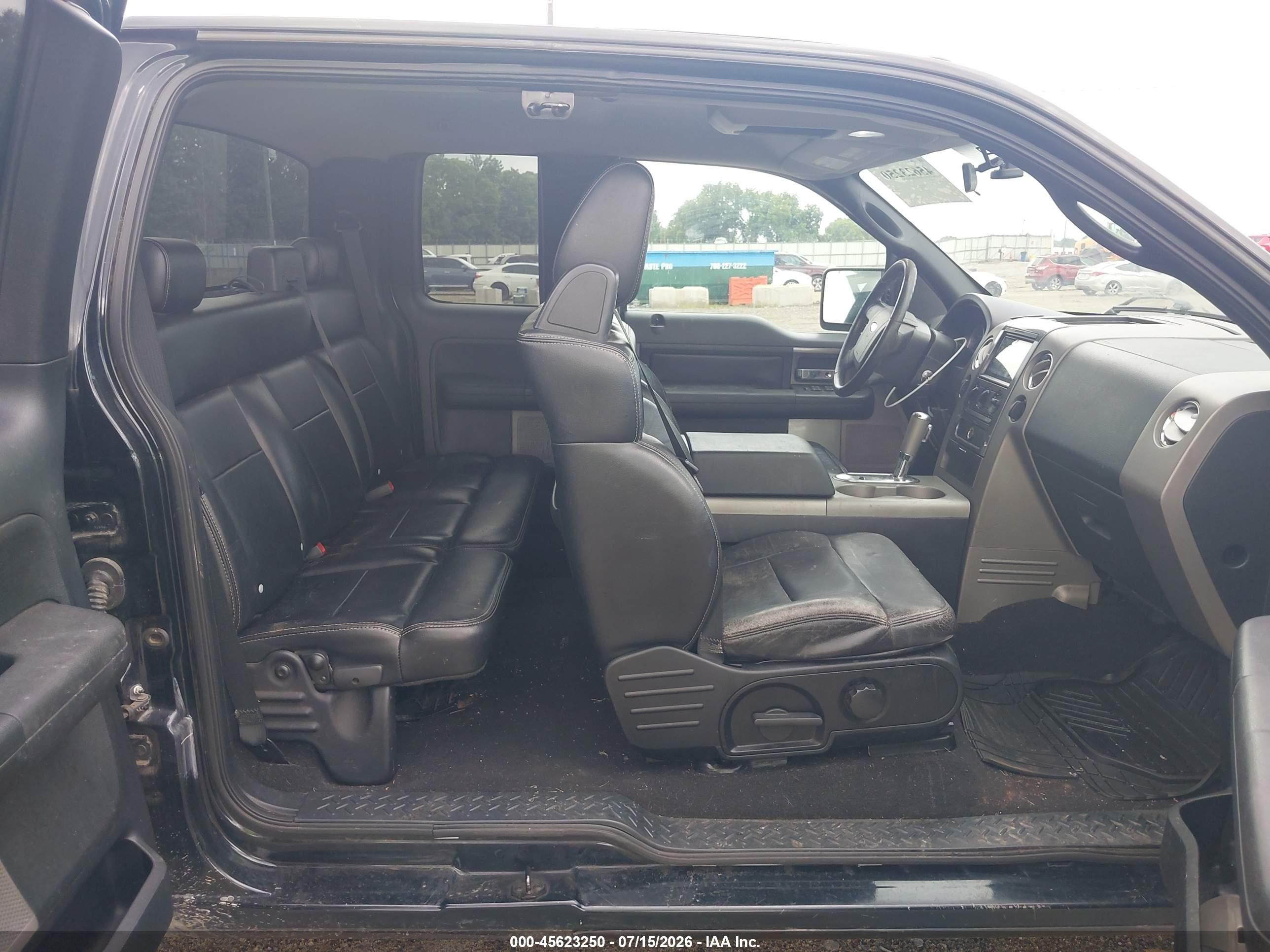 2007 Ford F-150 Fx4/lariat/xl/xlt Black vin: 1FTPX14VX7FA84924