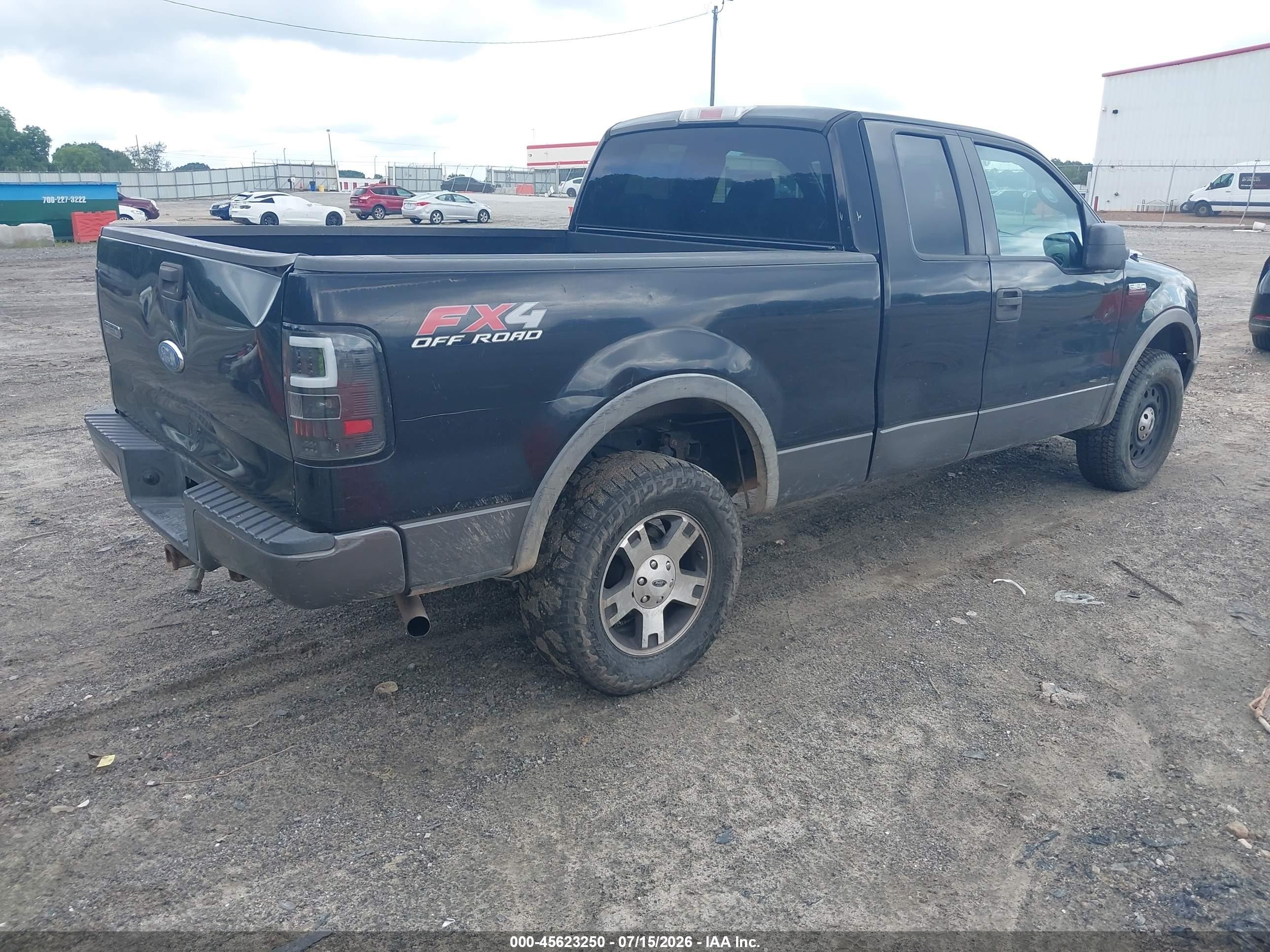 2007 Ford F-150 Fx4/lariat/xl/xlt Black vin: 1FTPX14VX7FA84924