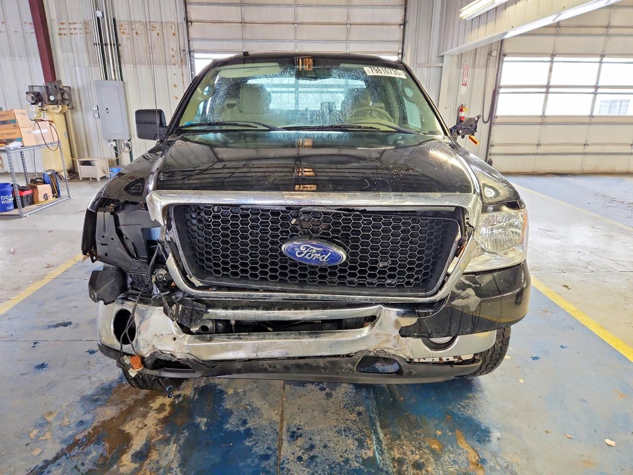 2007 Ford F150 Black vin: 1FTPX14VX7FA88679