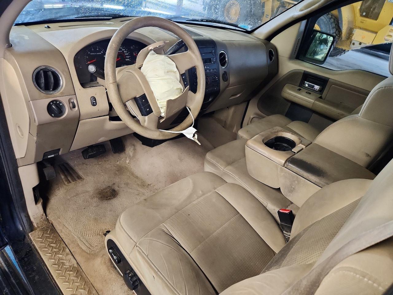 2007 Ford F150 Black vin: 1FTPX14VX7FA88679