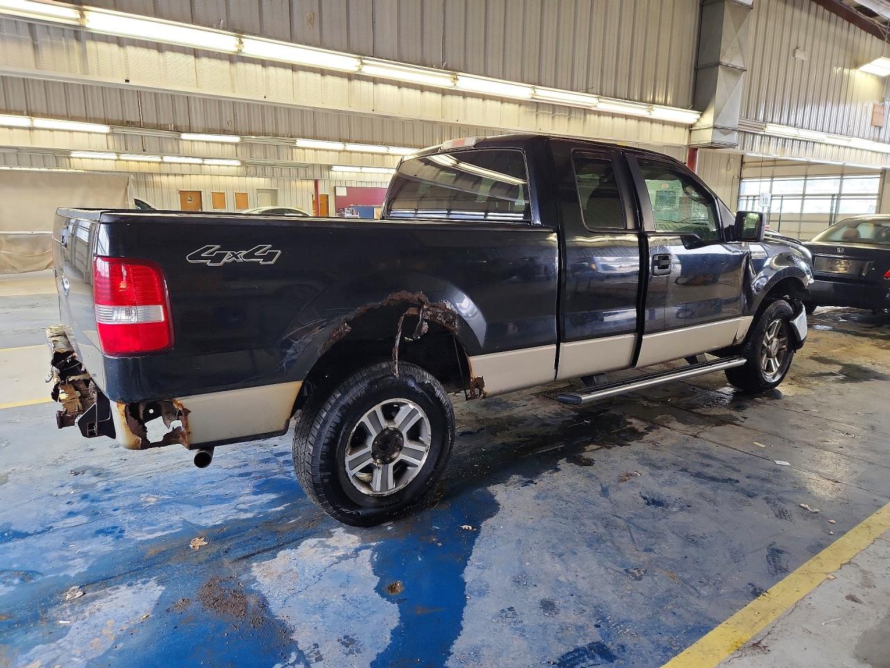 2007 Ford F150 Black vin: 1FTPX14VX7FA88679