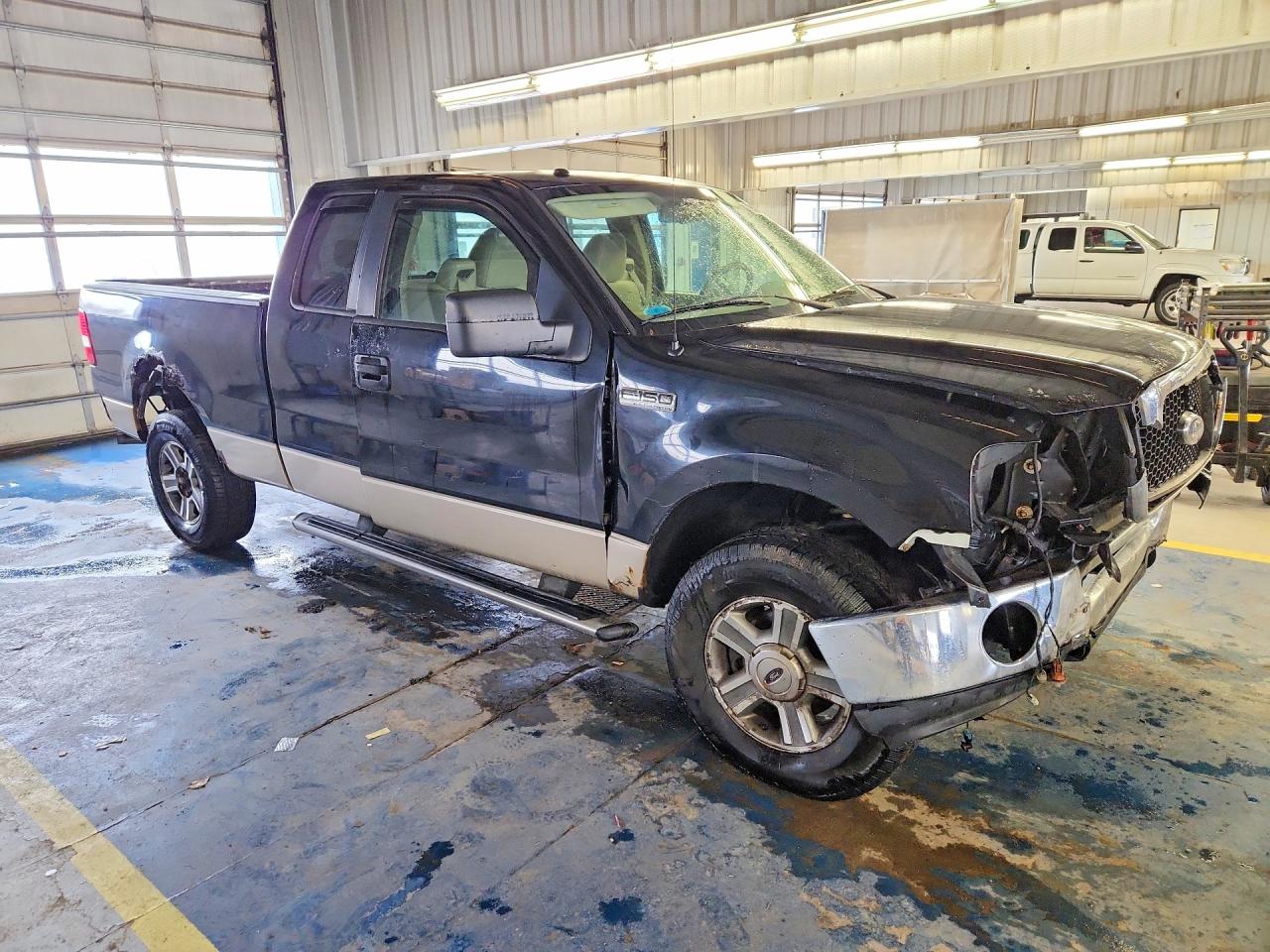 2007 Ford F150 Black vin: 1FTPX14VX7FA88679
