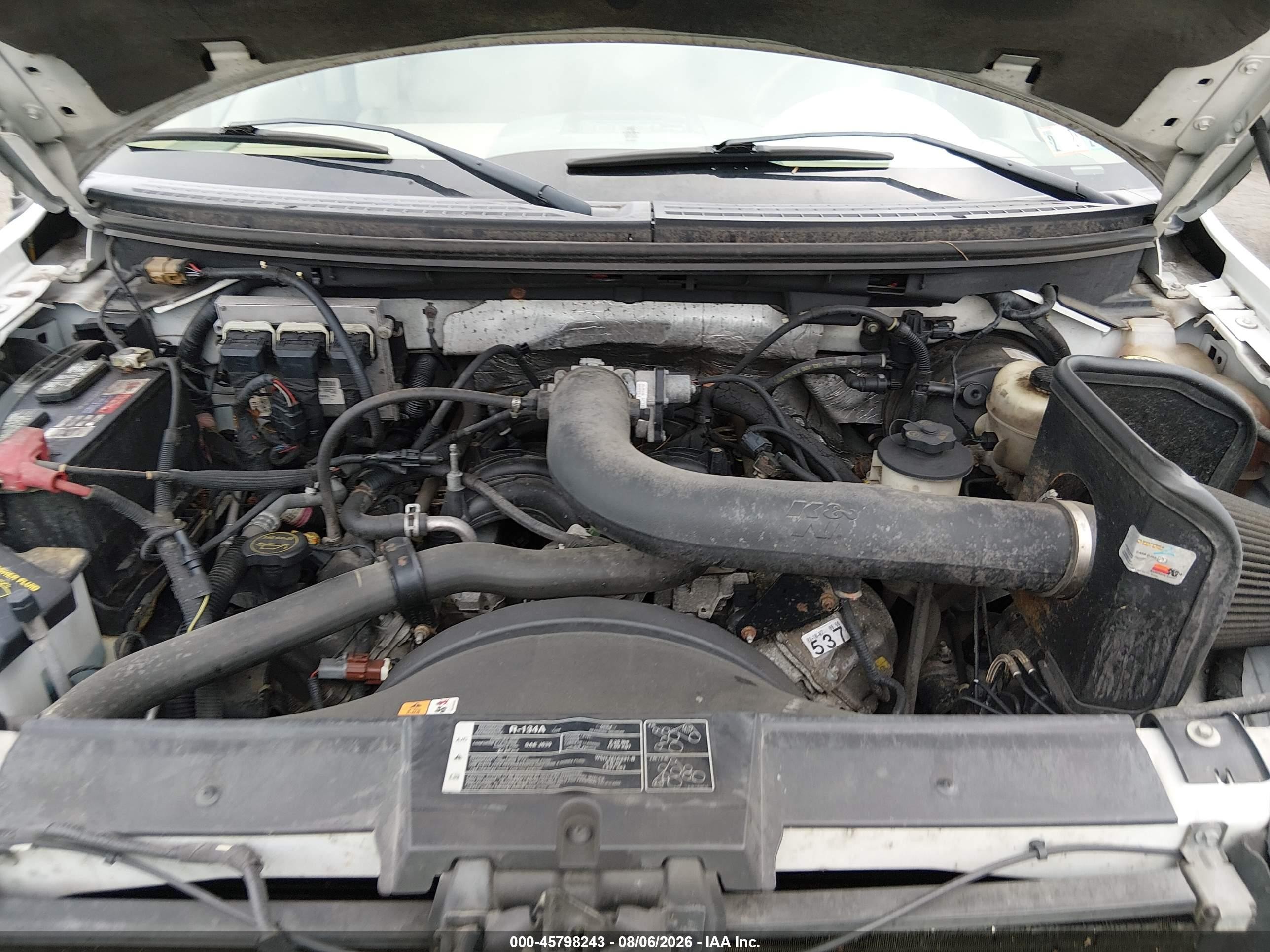 2007 Ford F-150 Fx4/lariat/xl/xlt White vin: 1FTPX14VX7FA91341