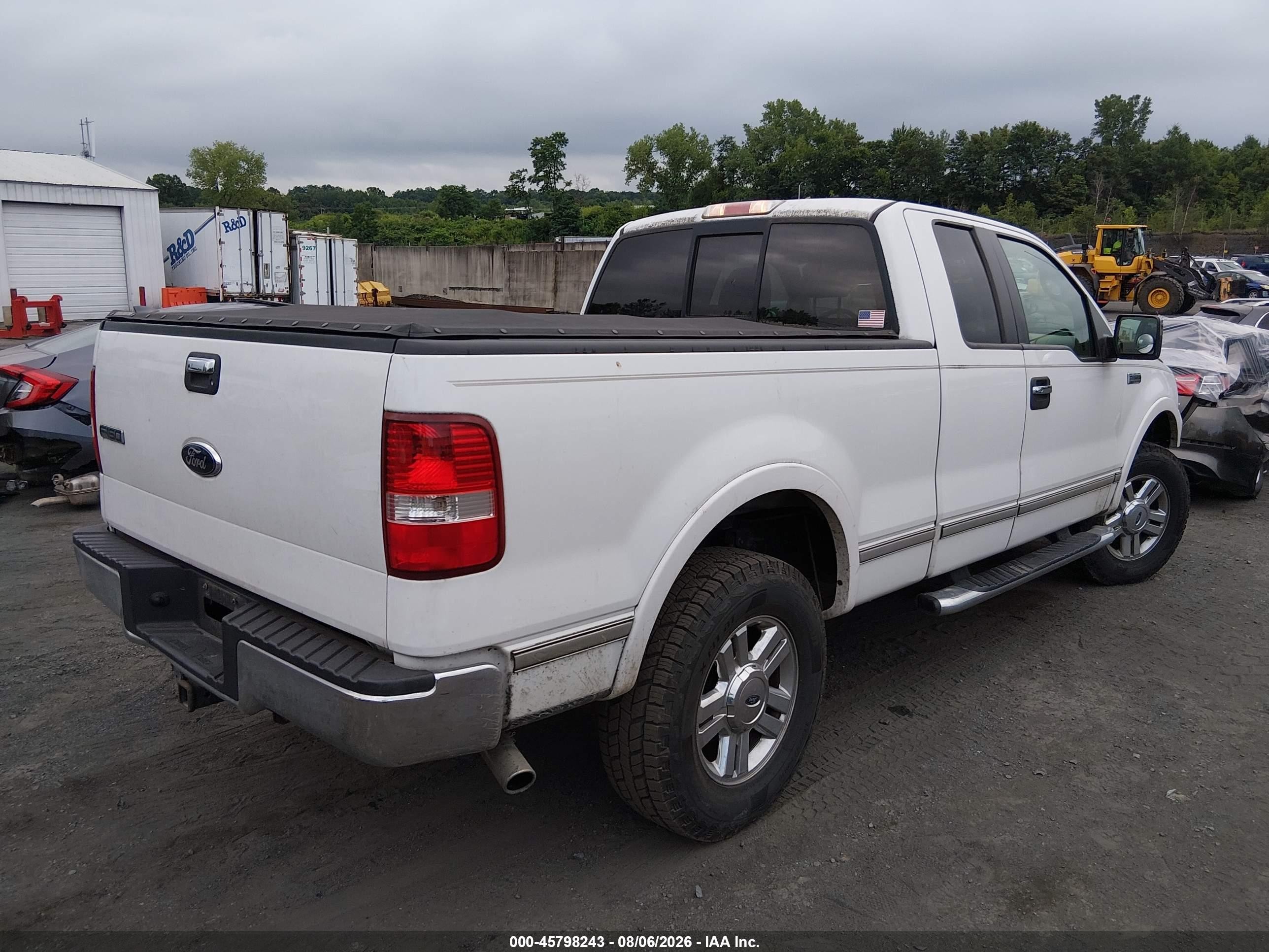 2007 Ford F-150 Fx4/lariat/xl/xlt White vin: 1FTPX14VX7FA91341