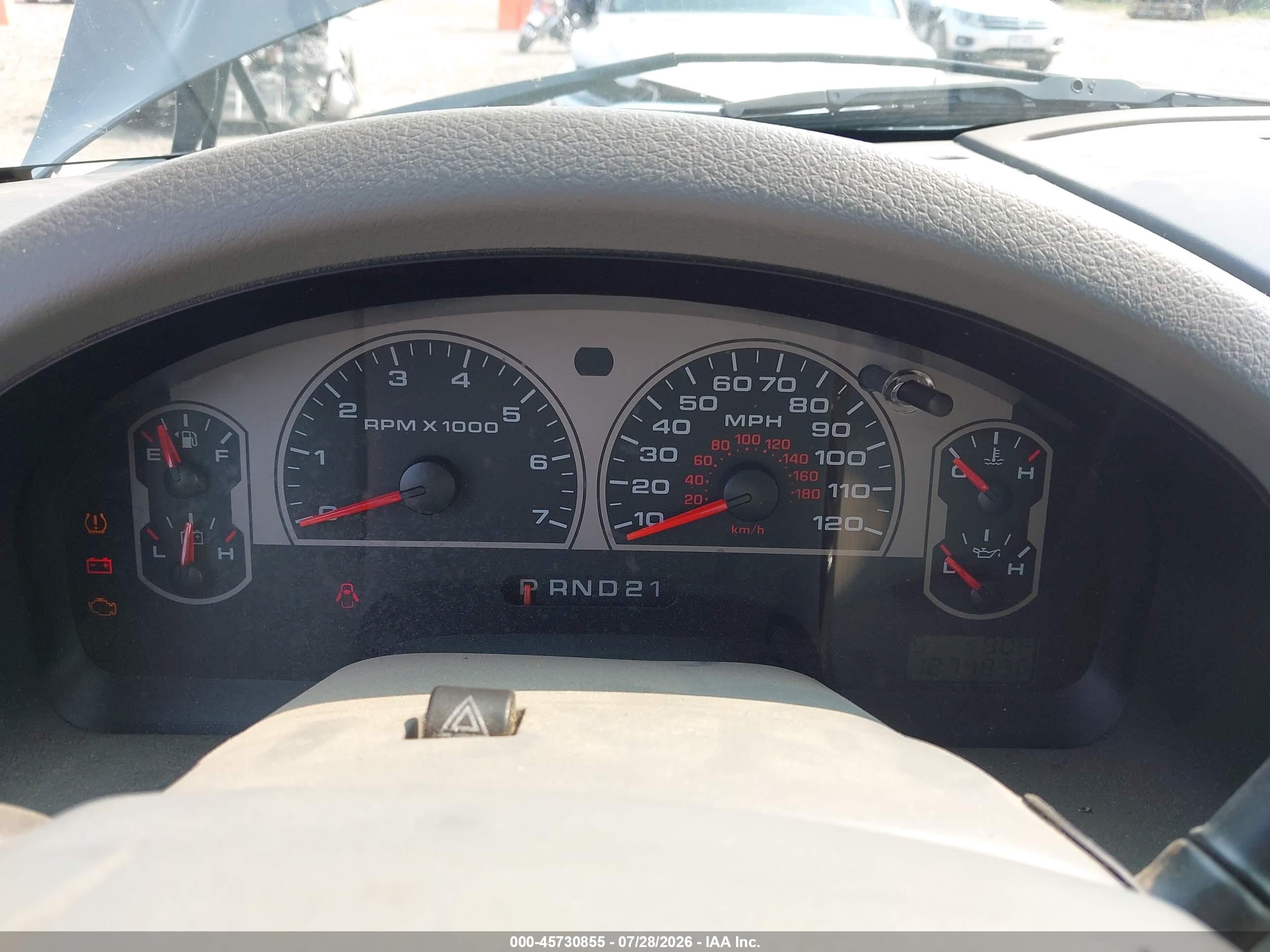 2007 Ford F-150 Fx4/lariat/xl/xlt Gray vin: 1FTPX14VX7FB02693