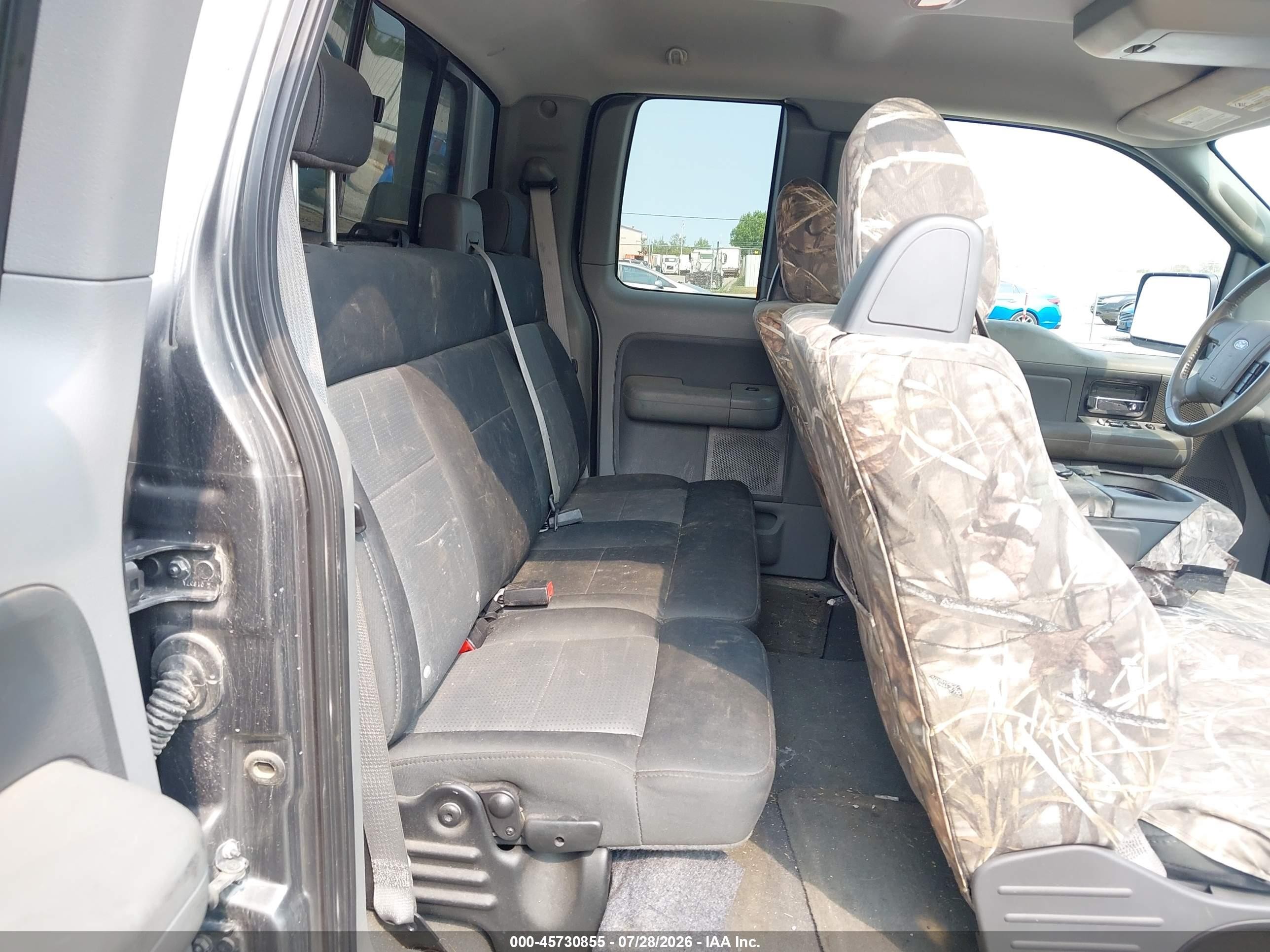 2007 Ford F-150 Fx4/lariat/xl/xlt Gray vin: 1FTPX14VX7FB02693