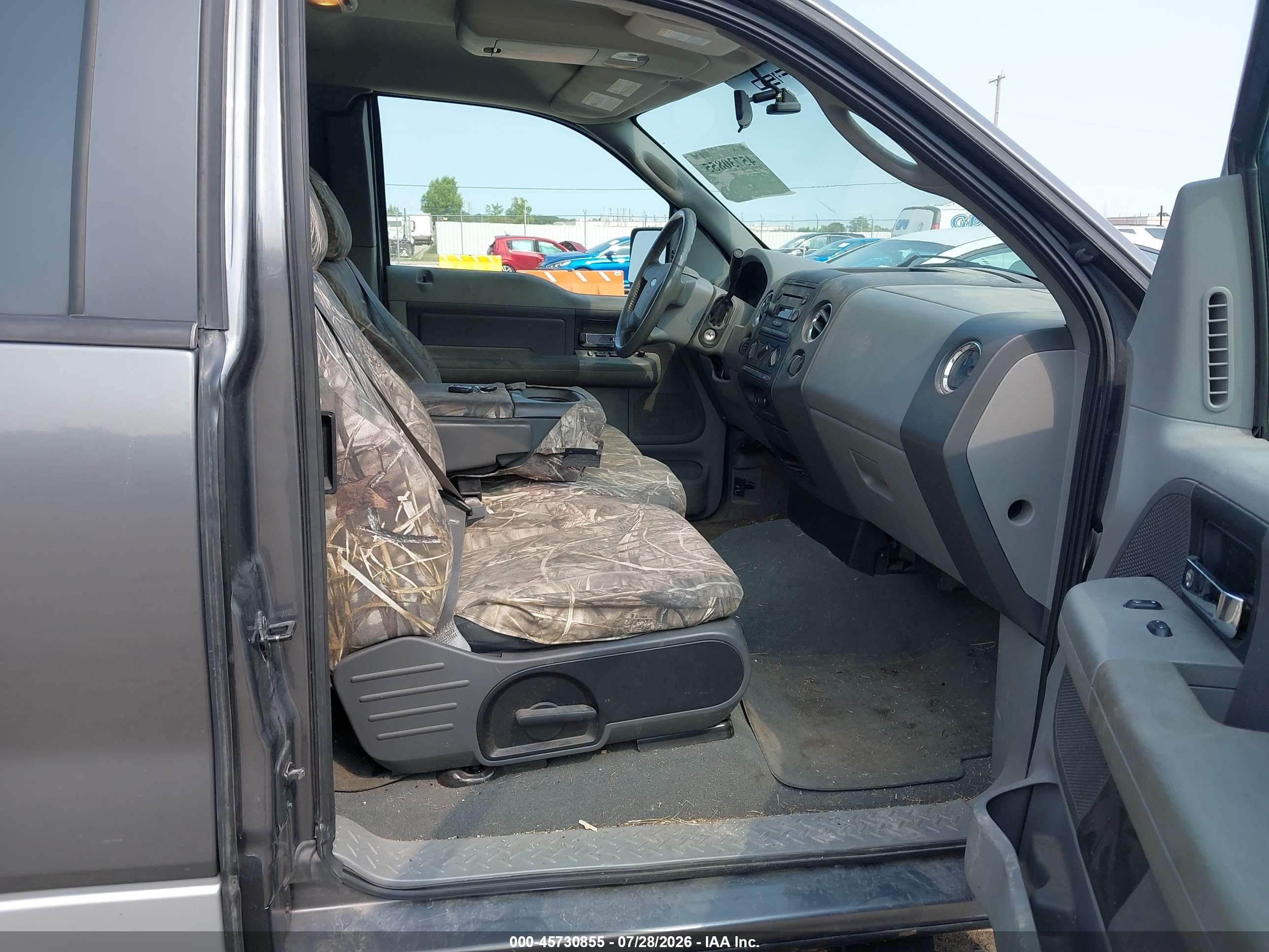2007 Ford F-150 Fx4/lariat/xl/xlt Gray vin: 1FTPX14VX7FB02693
