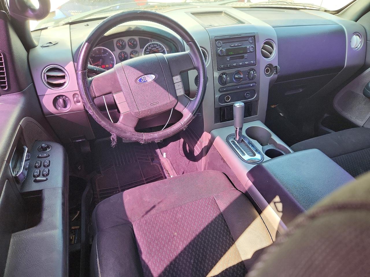 2007 Ford F150 White vin: 1FTPX14VX7FB03293