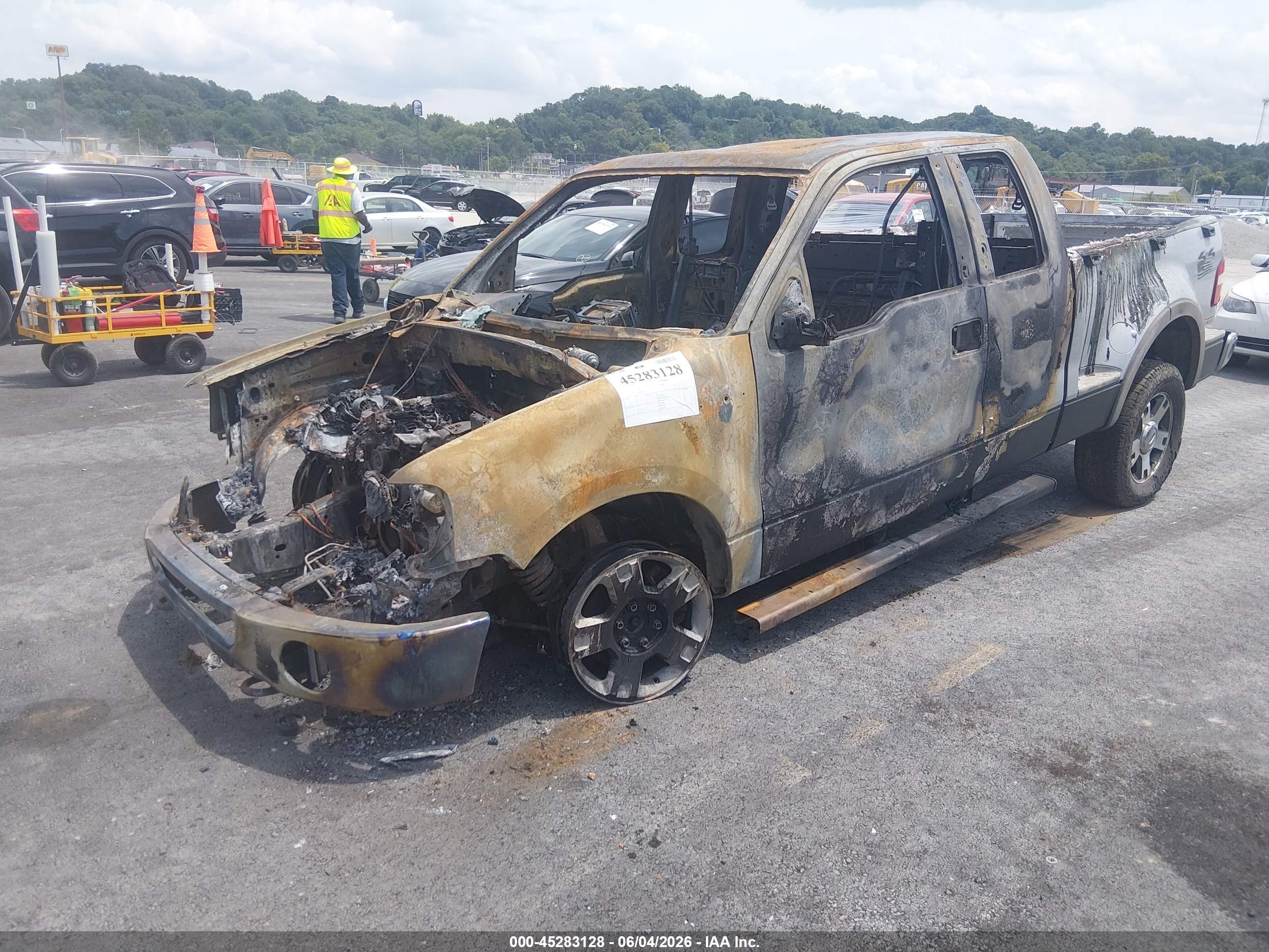 2007 Ford F-150 Fx4/lariat/xl/xlt Белый vin: 1FTPX14VX7FB45267