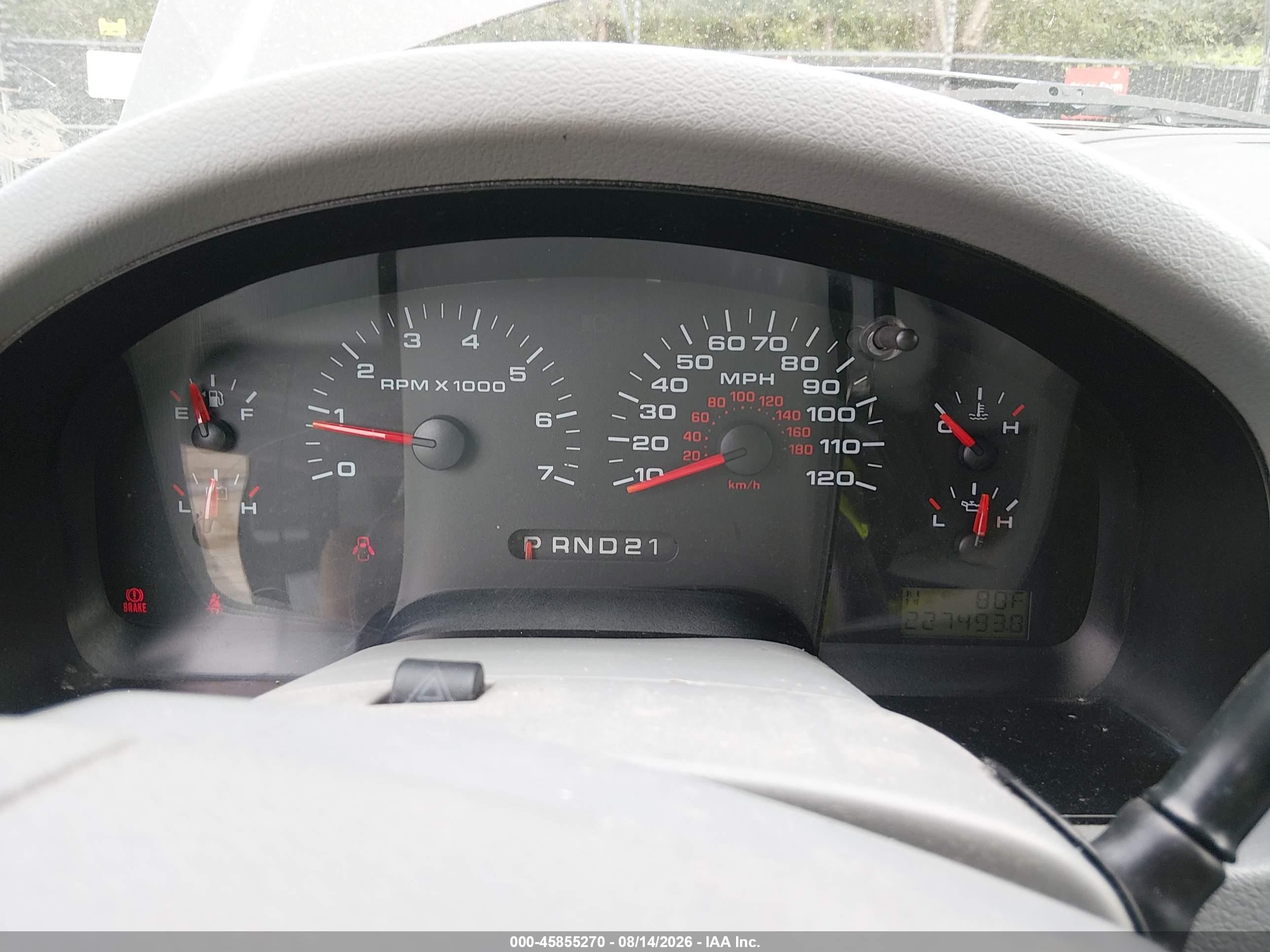 2007 Ford F-150 Fx4/lariat/xl/xlt Brown vin: 1FTPX14VX7KA57083