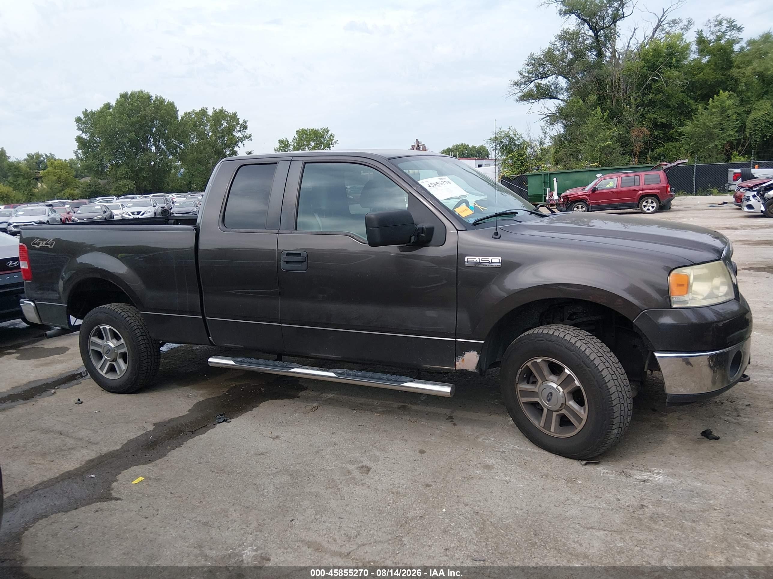 2007 Ford F-150 Fx4/lariat/xl/xlt Brown vin: 1FTPX14VX7KA57083