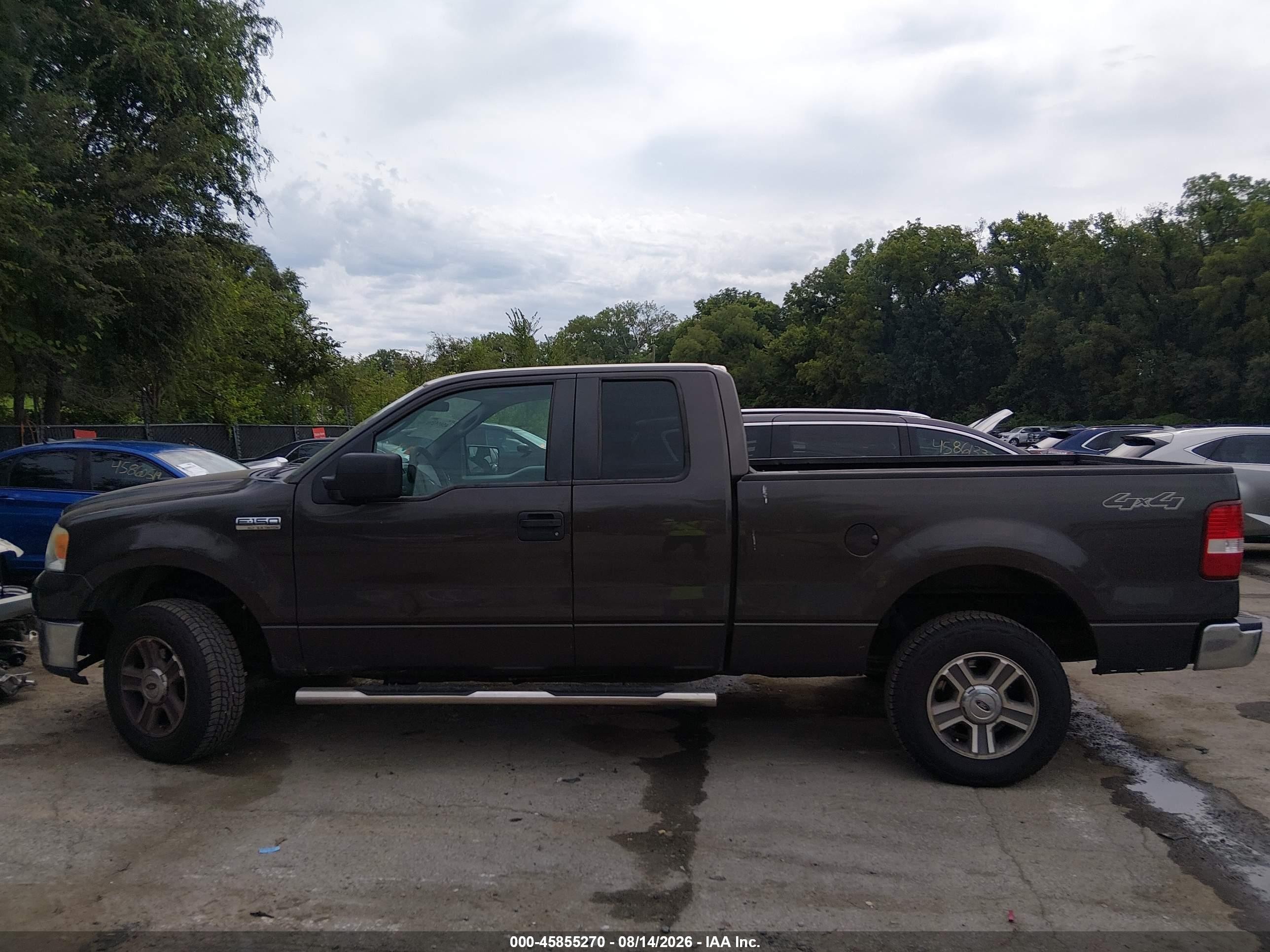 2007 Ford F-150 Fx4/lariat/xl/xlt Brown vin: 1FTPX14VX7KA57083