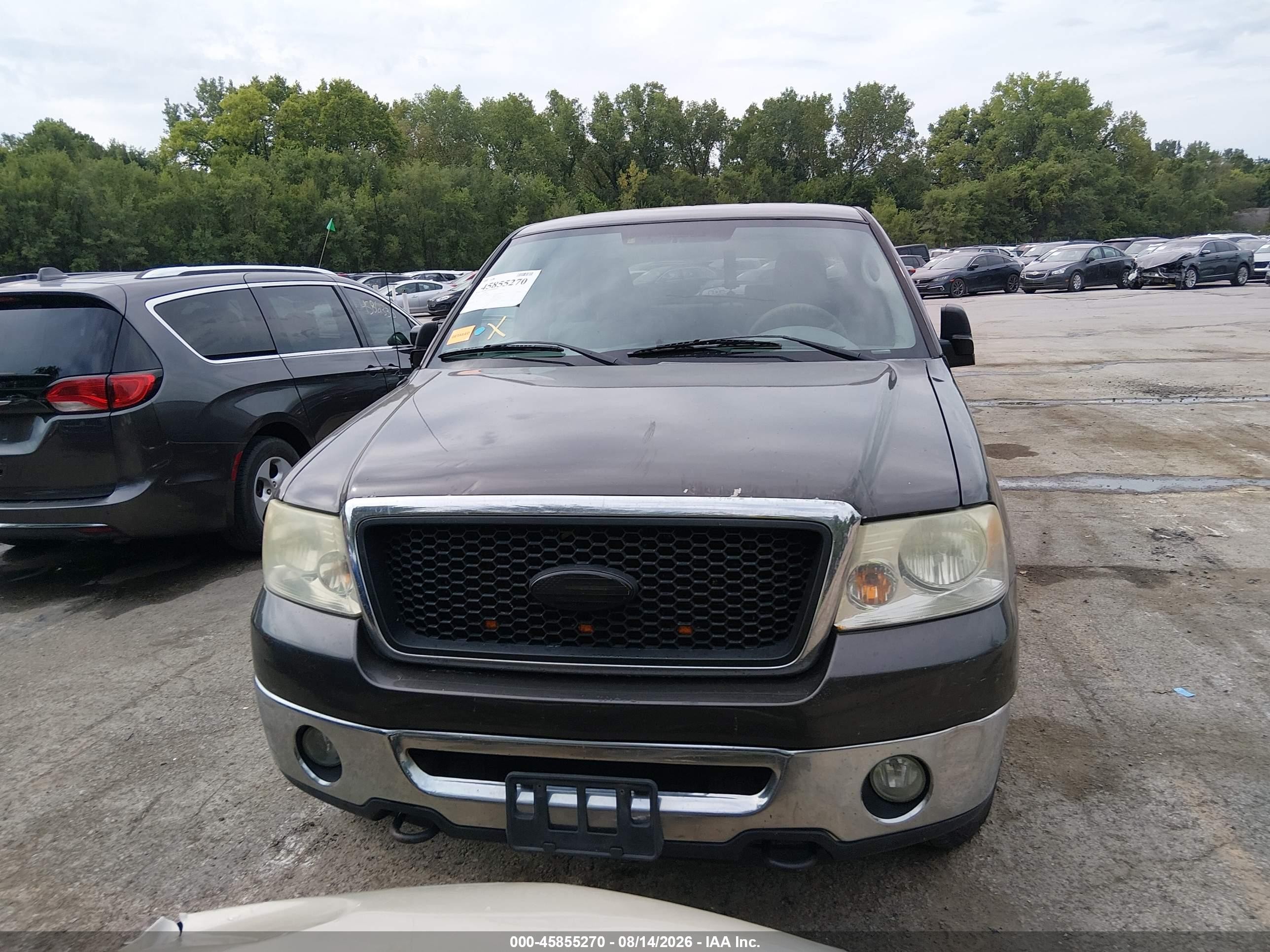2007 Ford F-150 Fx4/lariat/xl/xlt Brown vin: 1FTPX14VX7KA57083