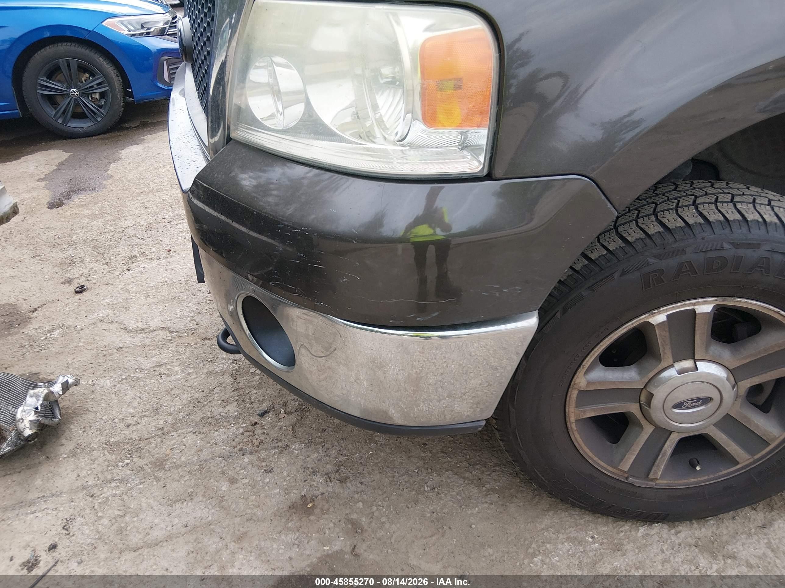 2007 Ford F-150 Fx4/lariat/xl/xlt Brown vin: 1FTPX14VX7KA57083