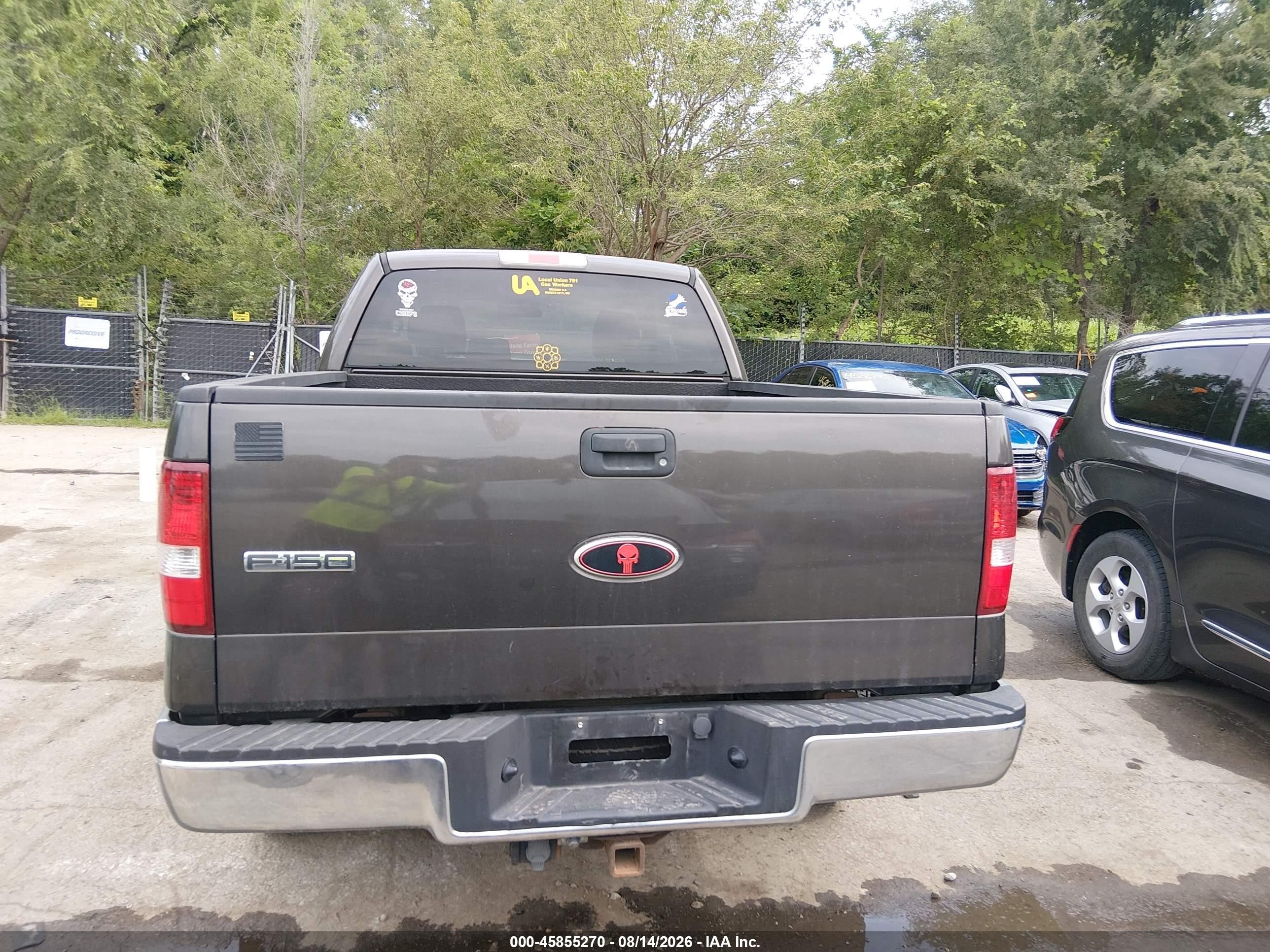 2007 Ford F-150 Fx4/lariat/xl/xlt Brown vin: 1FTPX14VX7KA57083
