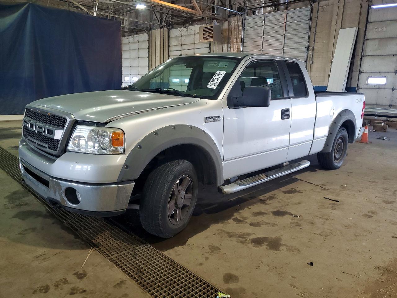 2008 Ford F150 Silver vin: 1FTPX14VX8FA01865