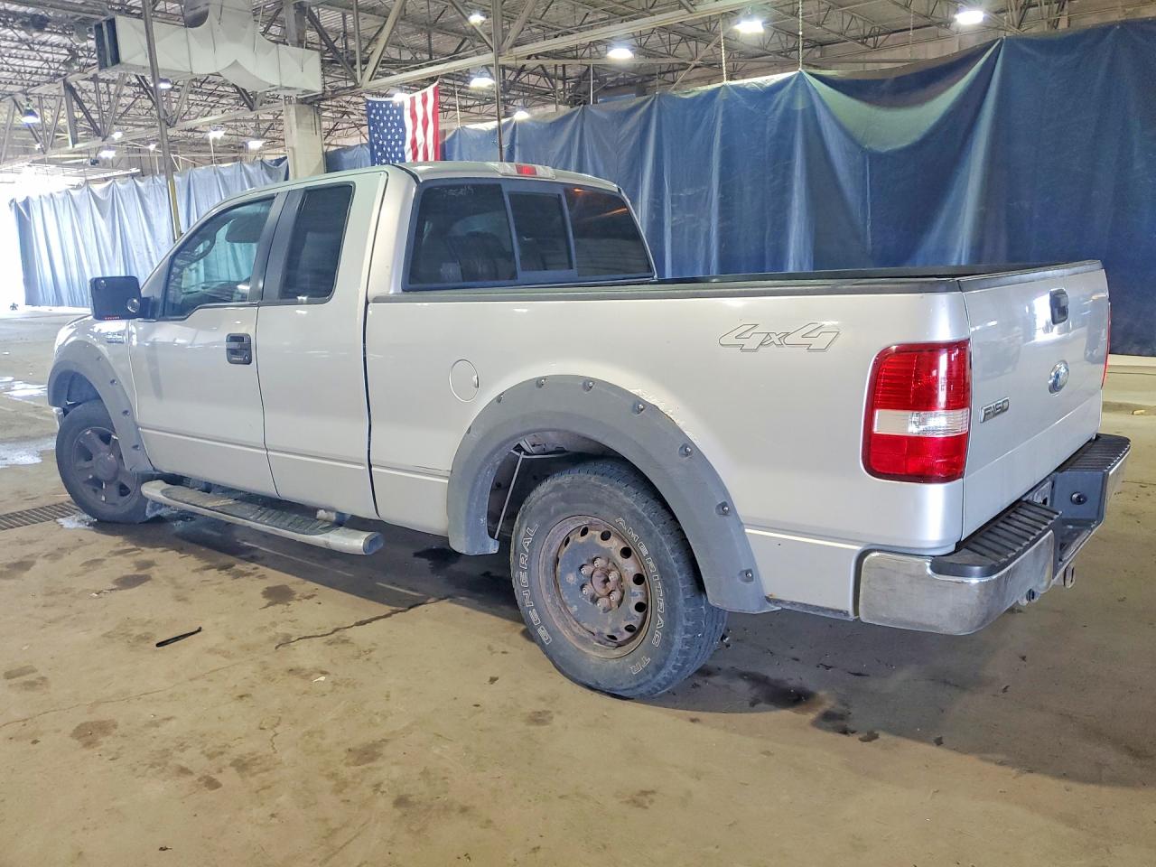 2008 Ford F150 Silver vin: 1FTPX14VX8FA01865
