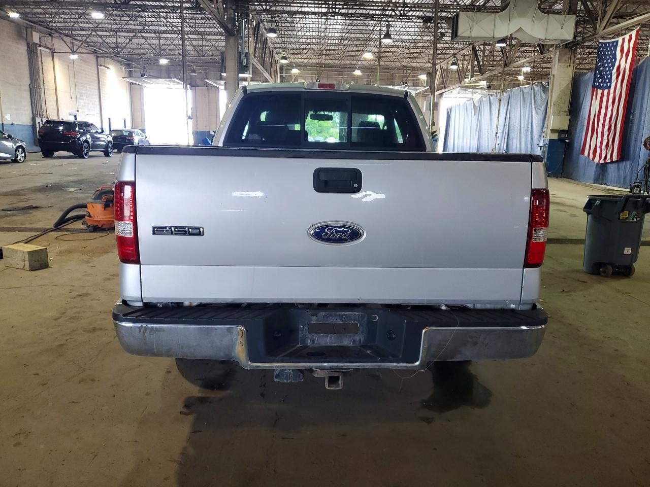 2008 Ford F150 Silver vin: 1FTPX14VX8FA01865