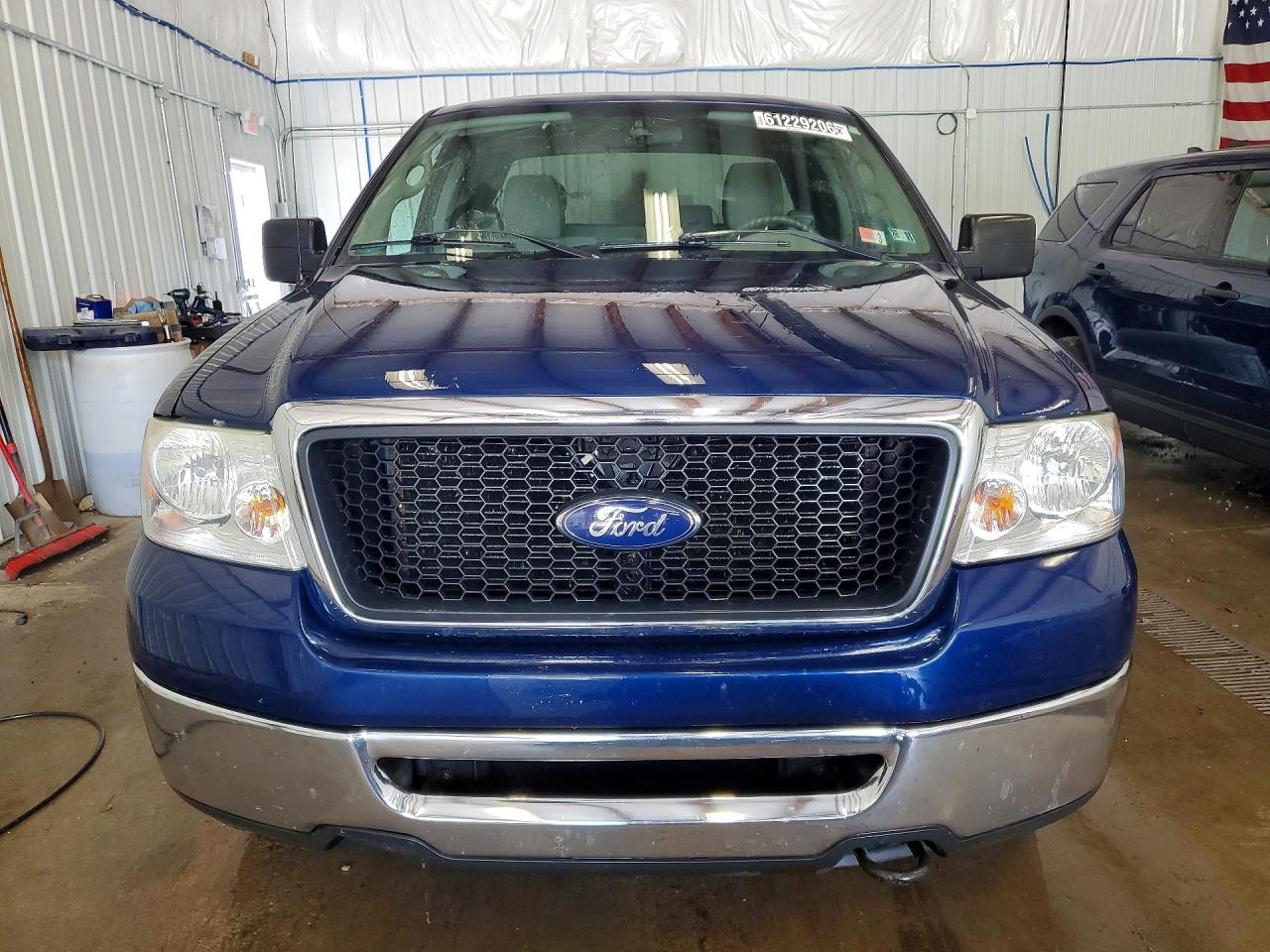 2008 Ford F150 Blue vin: 1FTPX14VX8FA78834