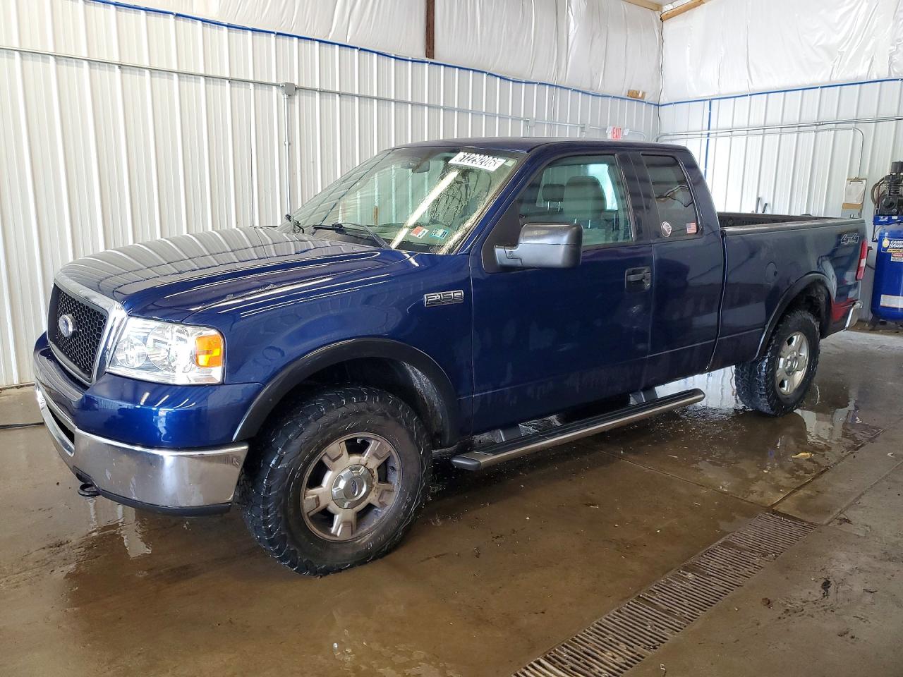 2008 Ford F150 Blue vin: 1FTPX14VX8FA78834