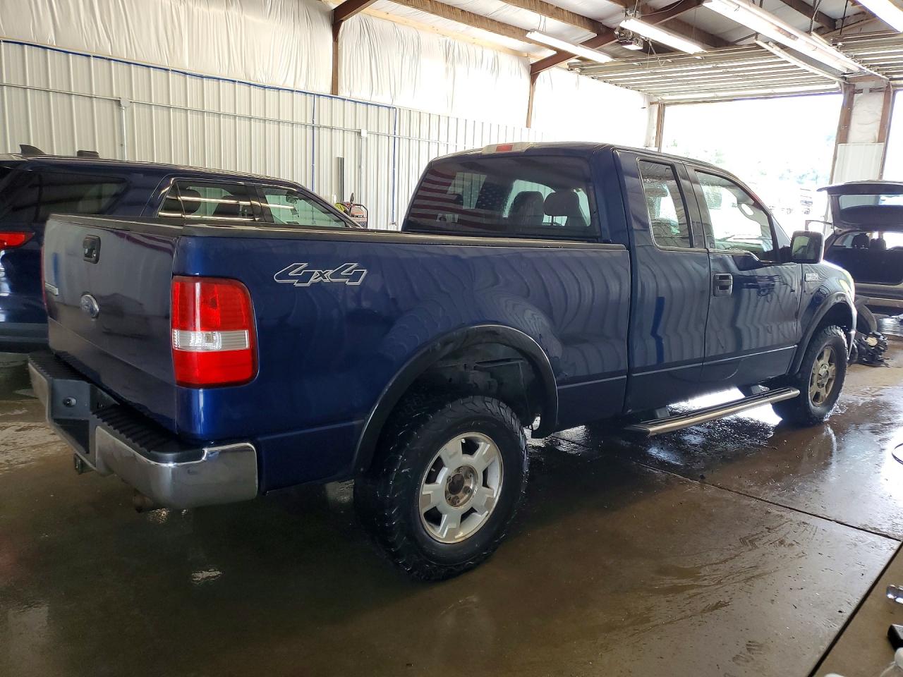 2008 Ford F150 Blue vin: 1FTPX14VX8FA78834