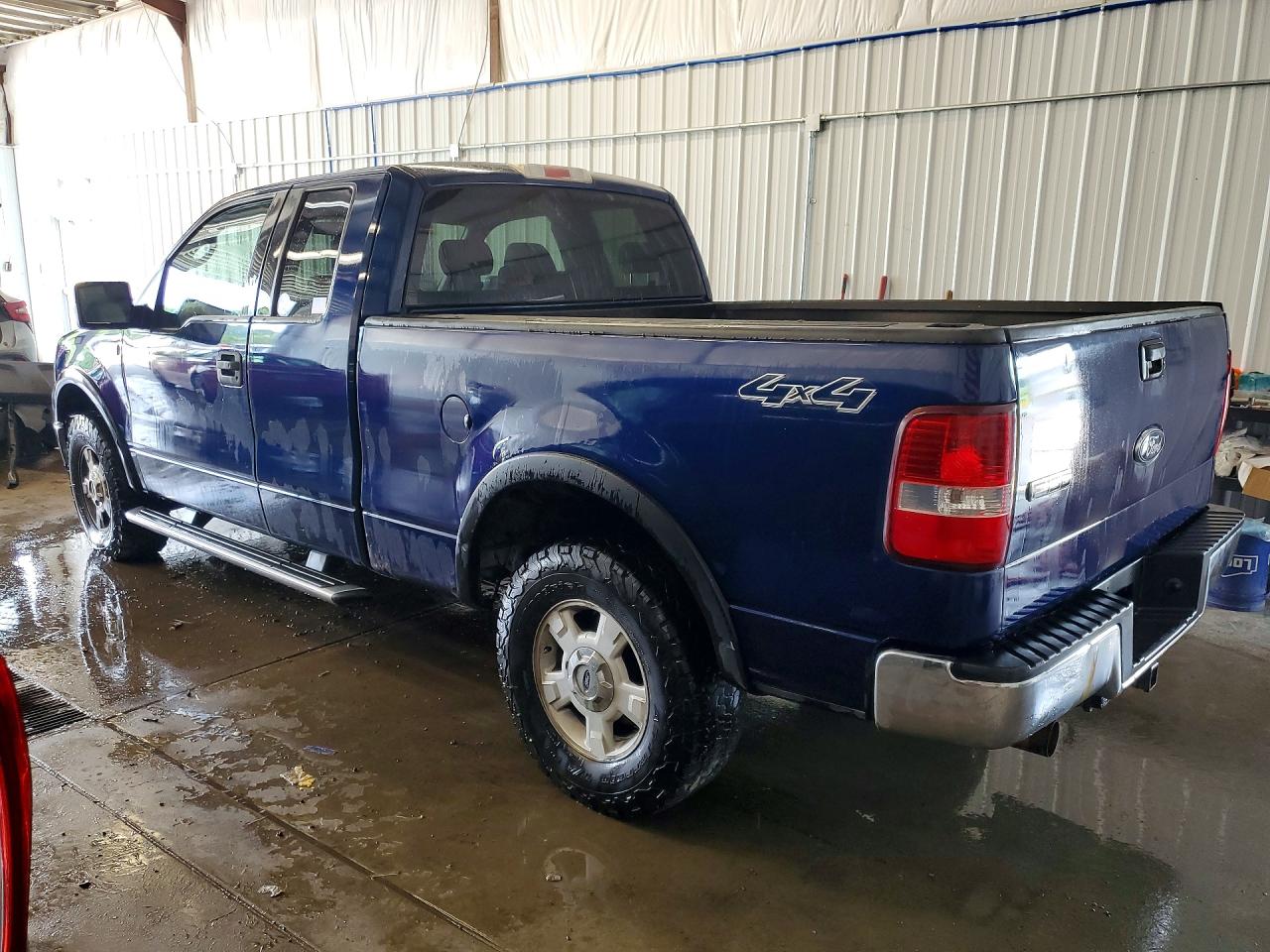 2008 Ford F150 Blue vin: 1FTPX14VX8FA78834