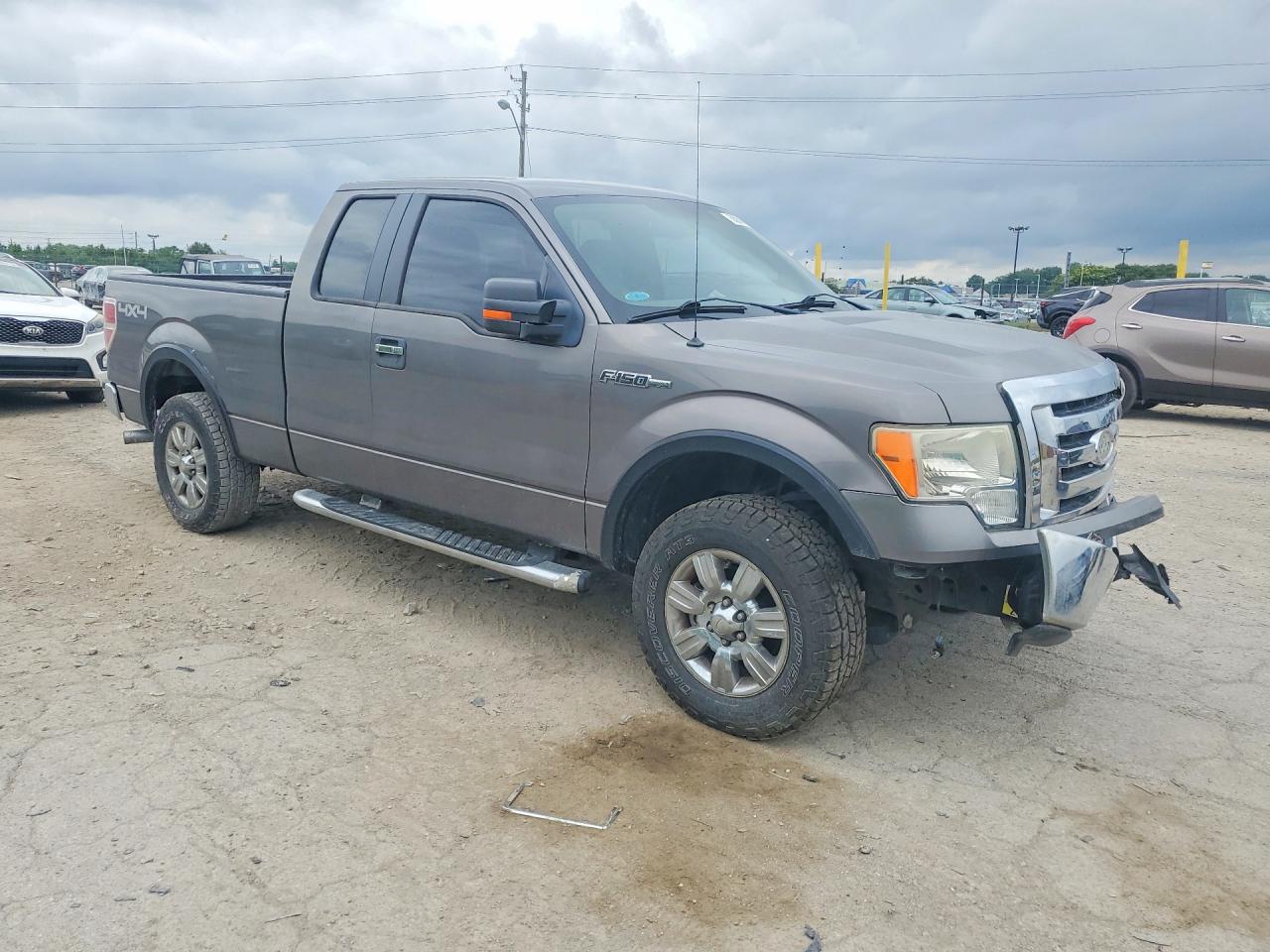 2009 Ford F150 Super Cab Gray vin: 1FTPX14VX9FA19168