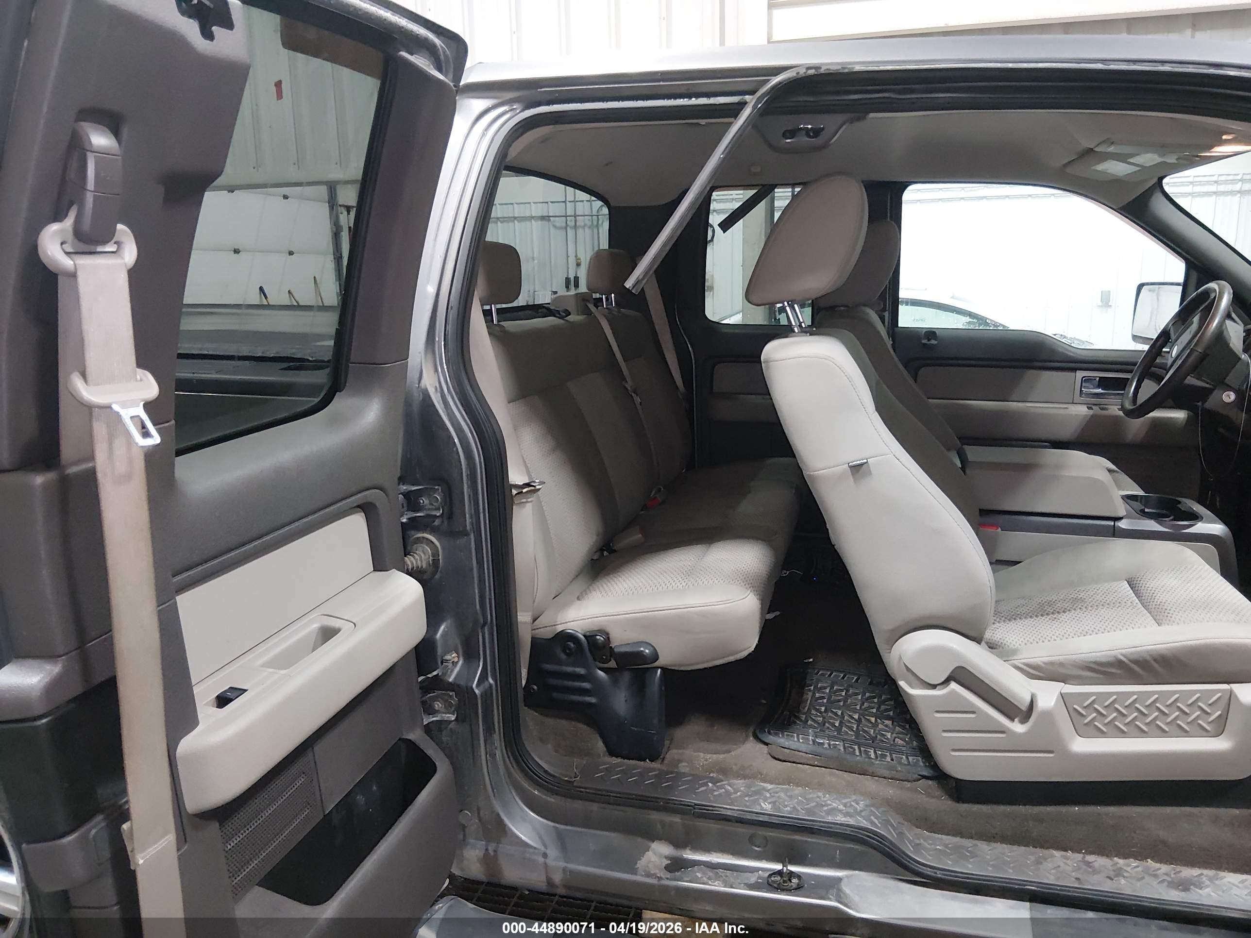 2009 Ford F-150 Fx4/lariat/xl/xlt Gray vin: 1FTPX14VX9FA51439