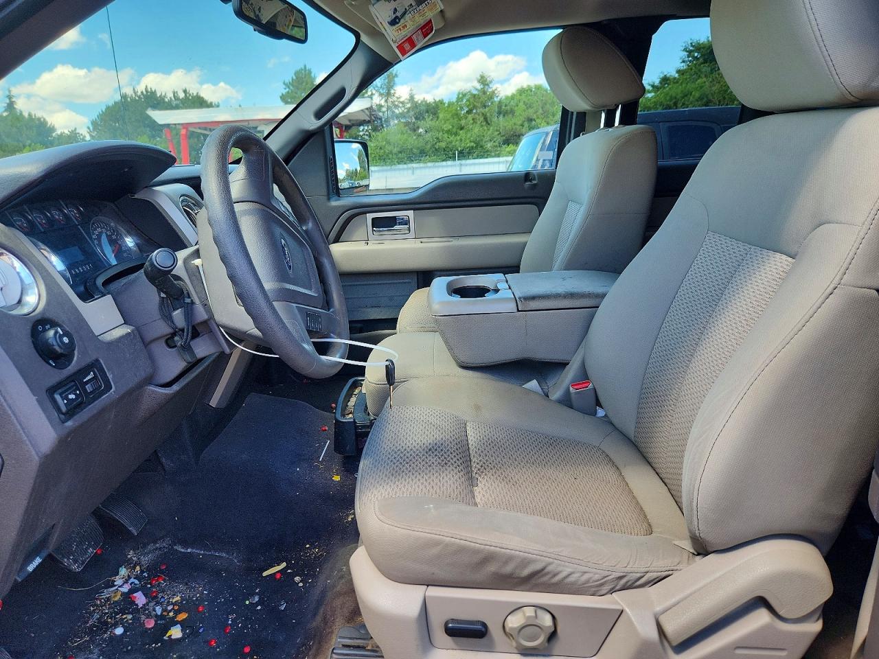 2009 Ford F150 Super Cab Burgundy vin: 1FTPX14VX9FA70315