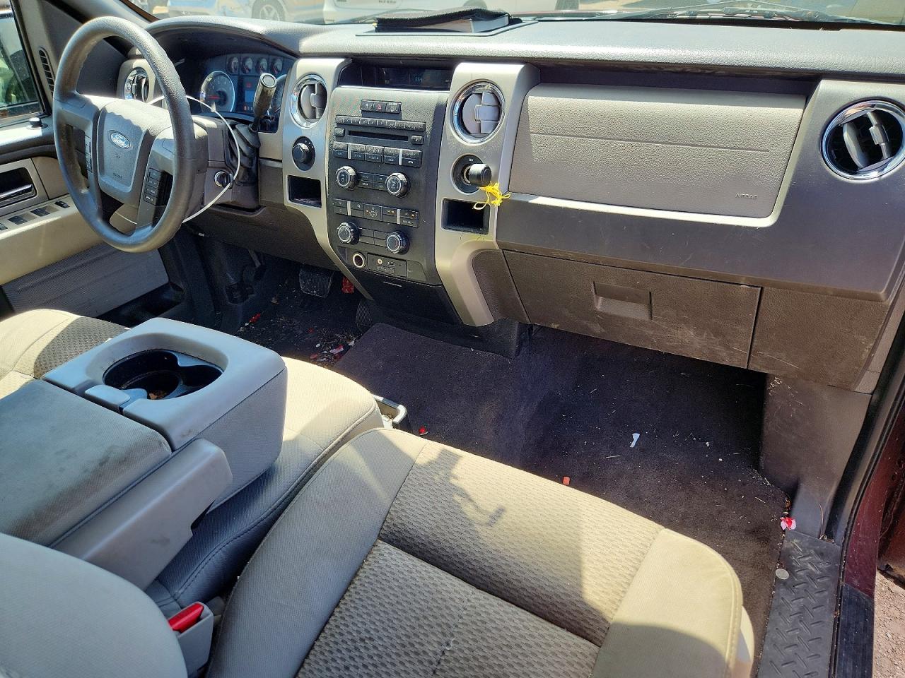 2009 Ford F150 Super Cab Burgundy vin: 1FTPX14VX9FA70315