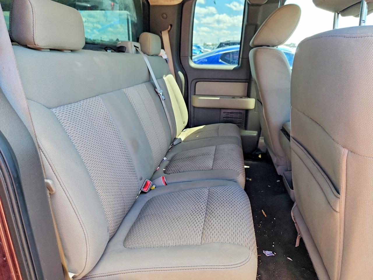 2009 Ford F150 Super Cab Burgundy vin: 1FTPX14VX9FA70315