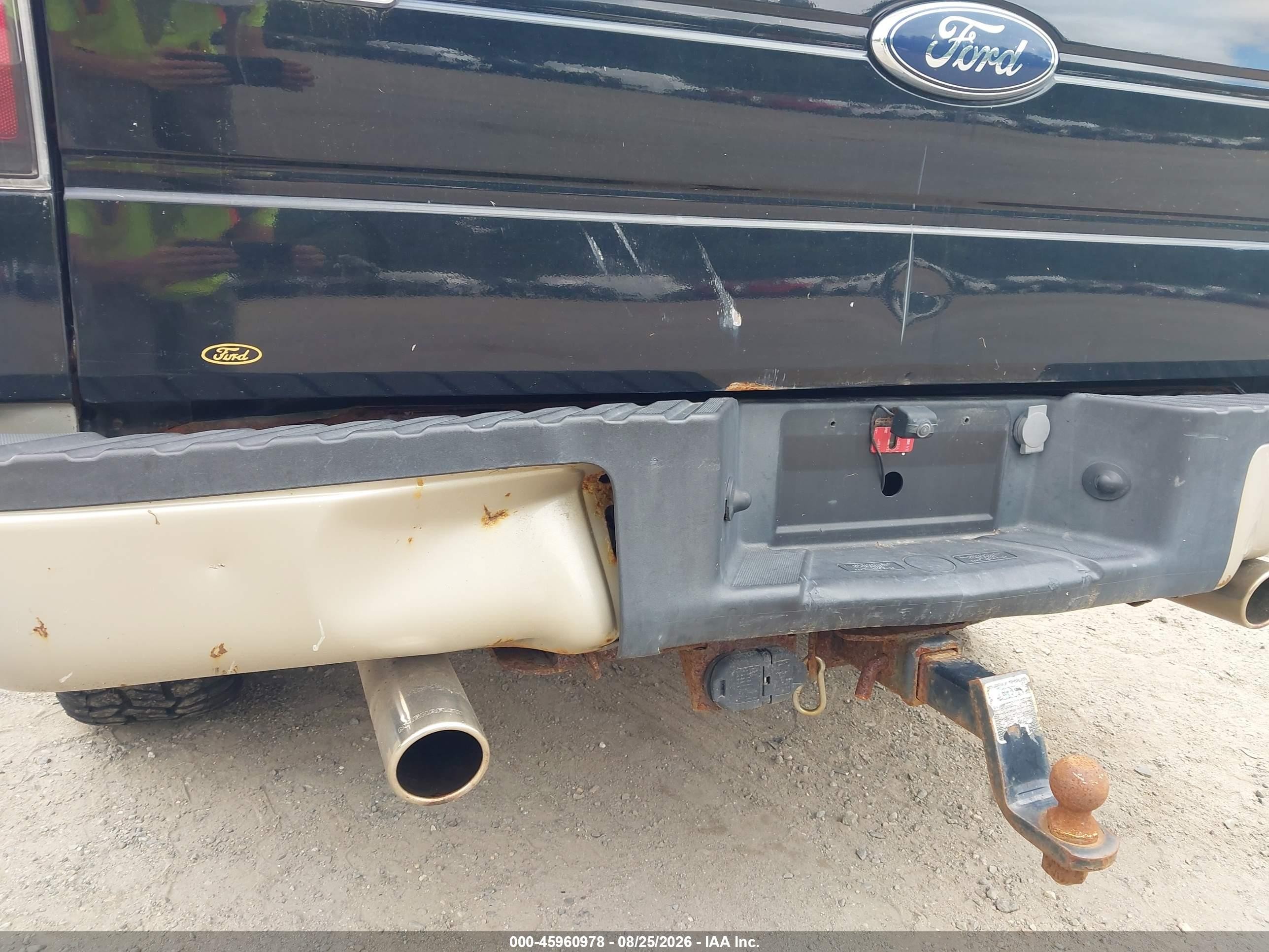 2009 Ford F-150 Fx4/lariat/xl/xlt Black vin: 1FTPX14VX9FB10473