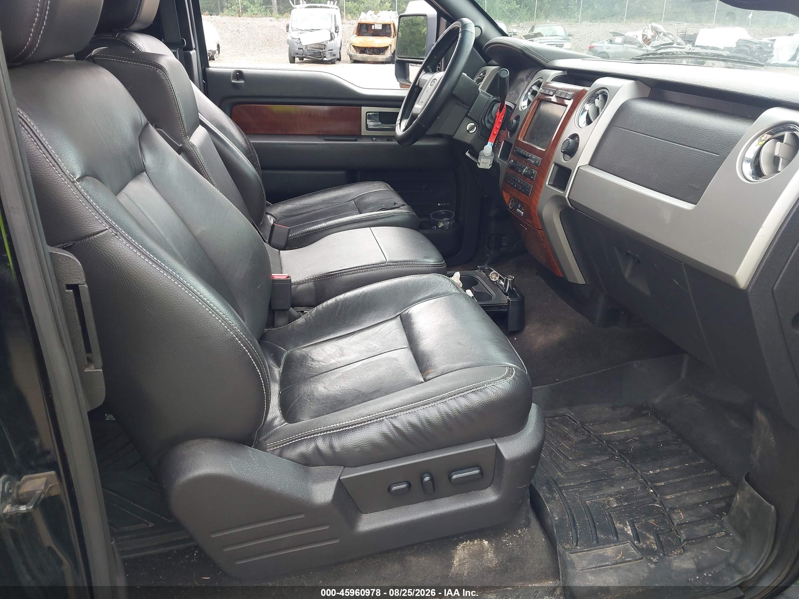 2009 Ford F-150 Fx4/lariat/xl/xlt Black vin: 1FTPX14VX9FB10473