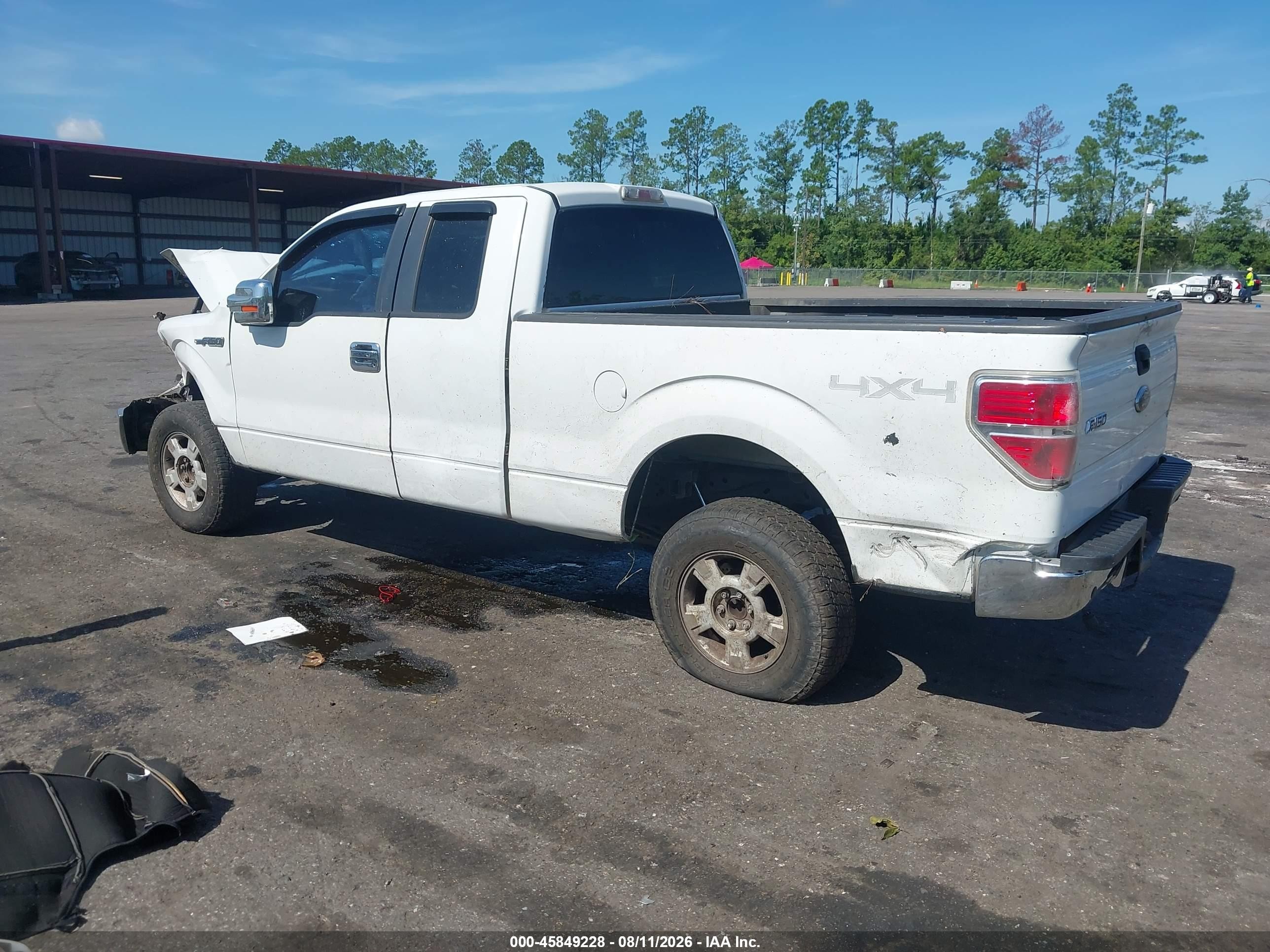 2009 Ford F-150 Fx4/lariat/xl/xlt White vin: 1FTPX14VX9KB76027