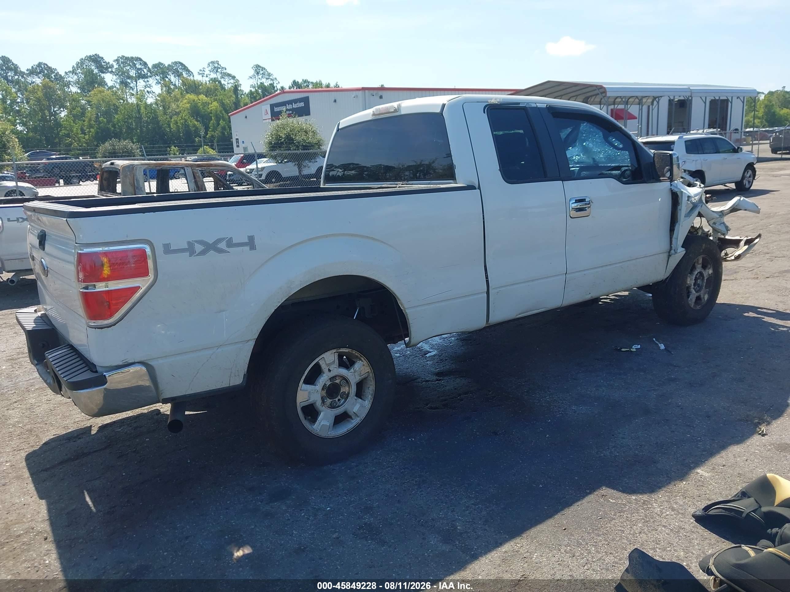 2009 Ford F-150 Fx4/lariat/xl/xlt White vin: 1FTPX14VX9KB76027