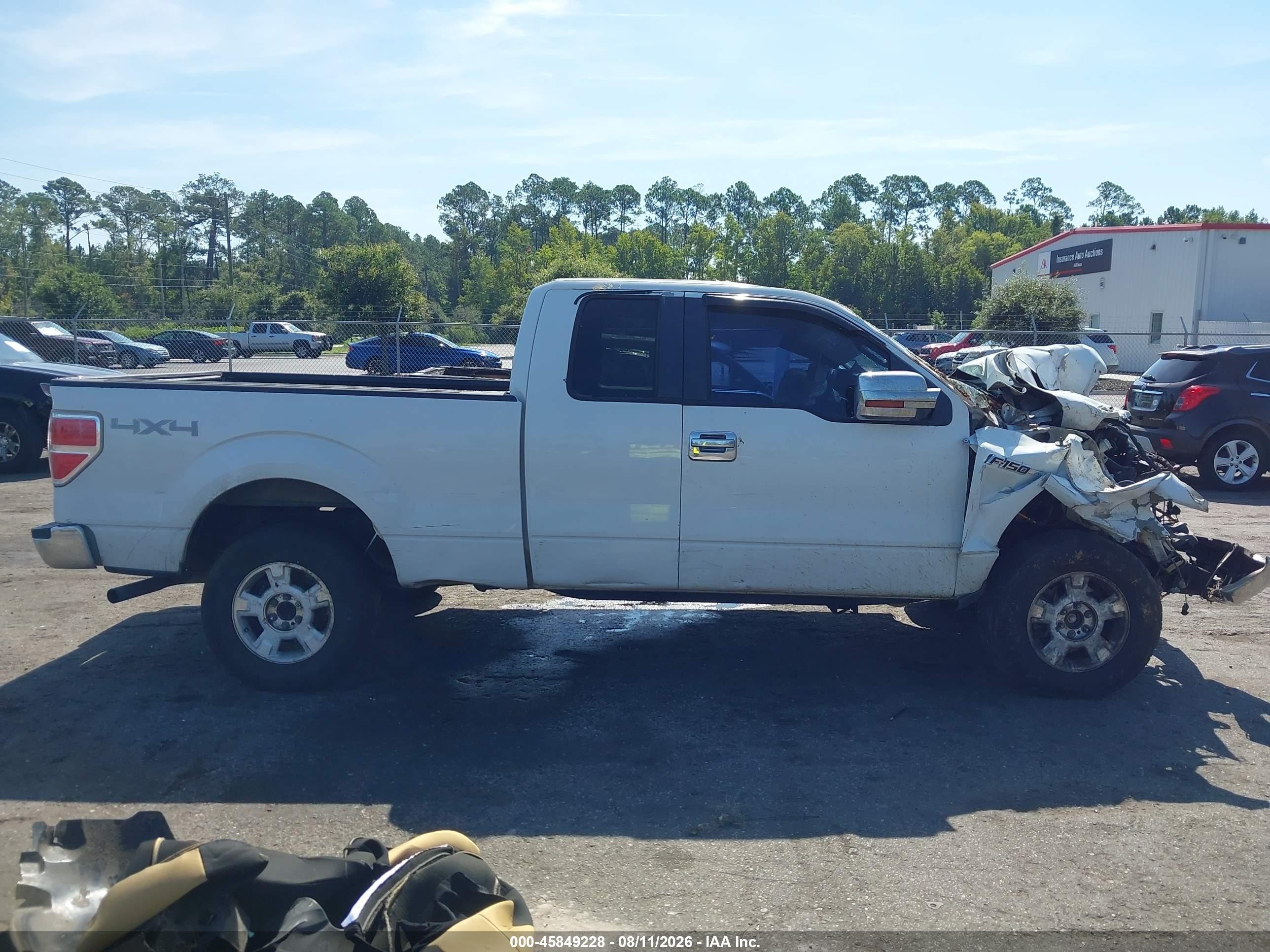 2009 Ford F-150 Fx4/lariat/xl/xlt White vin: 1FTPX14VX9KB76027
