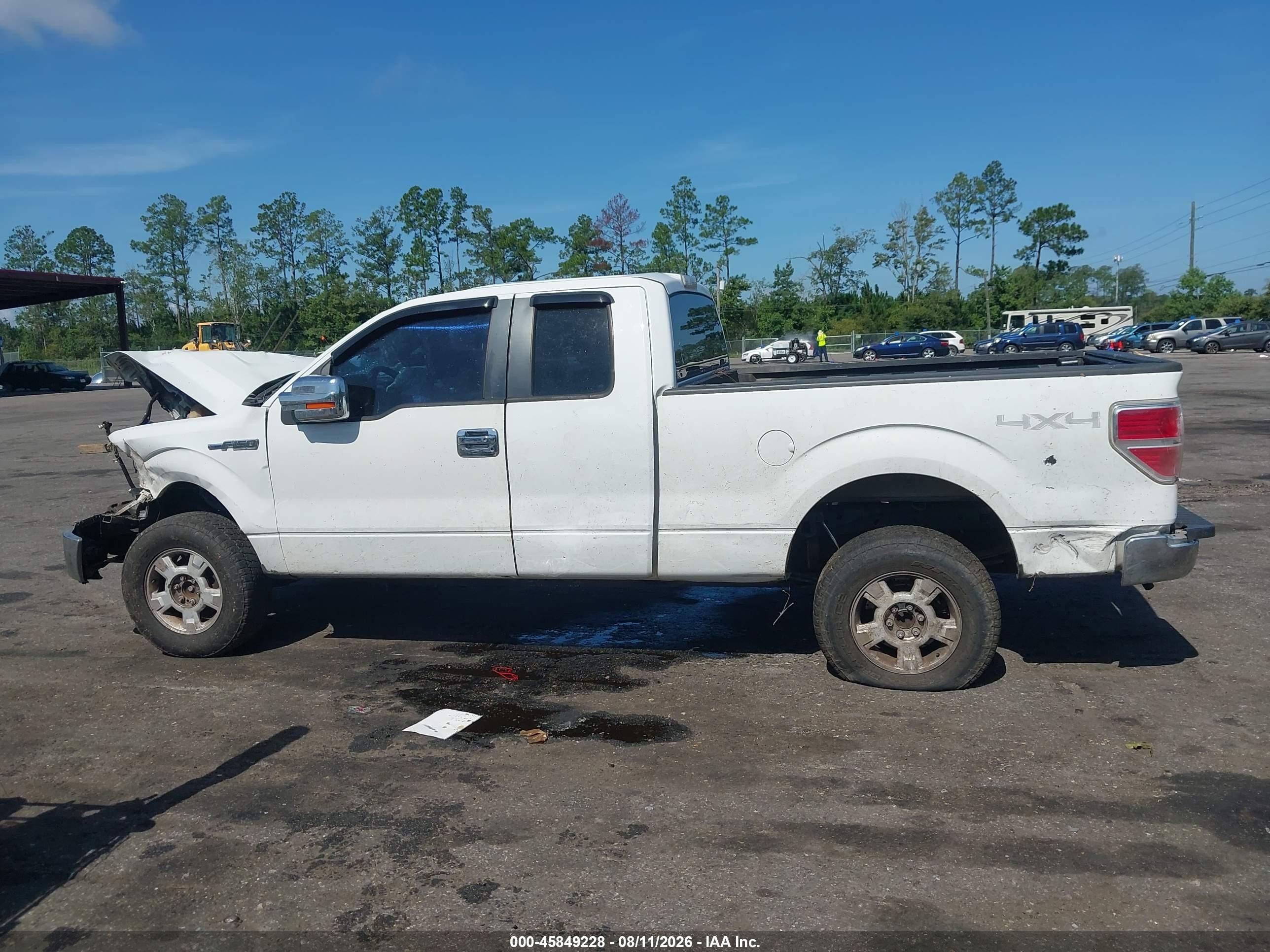 2009 Ford F-150 Fx4/lariat/xl/xlt White vin: 1FTPX14VX9KB76027