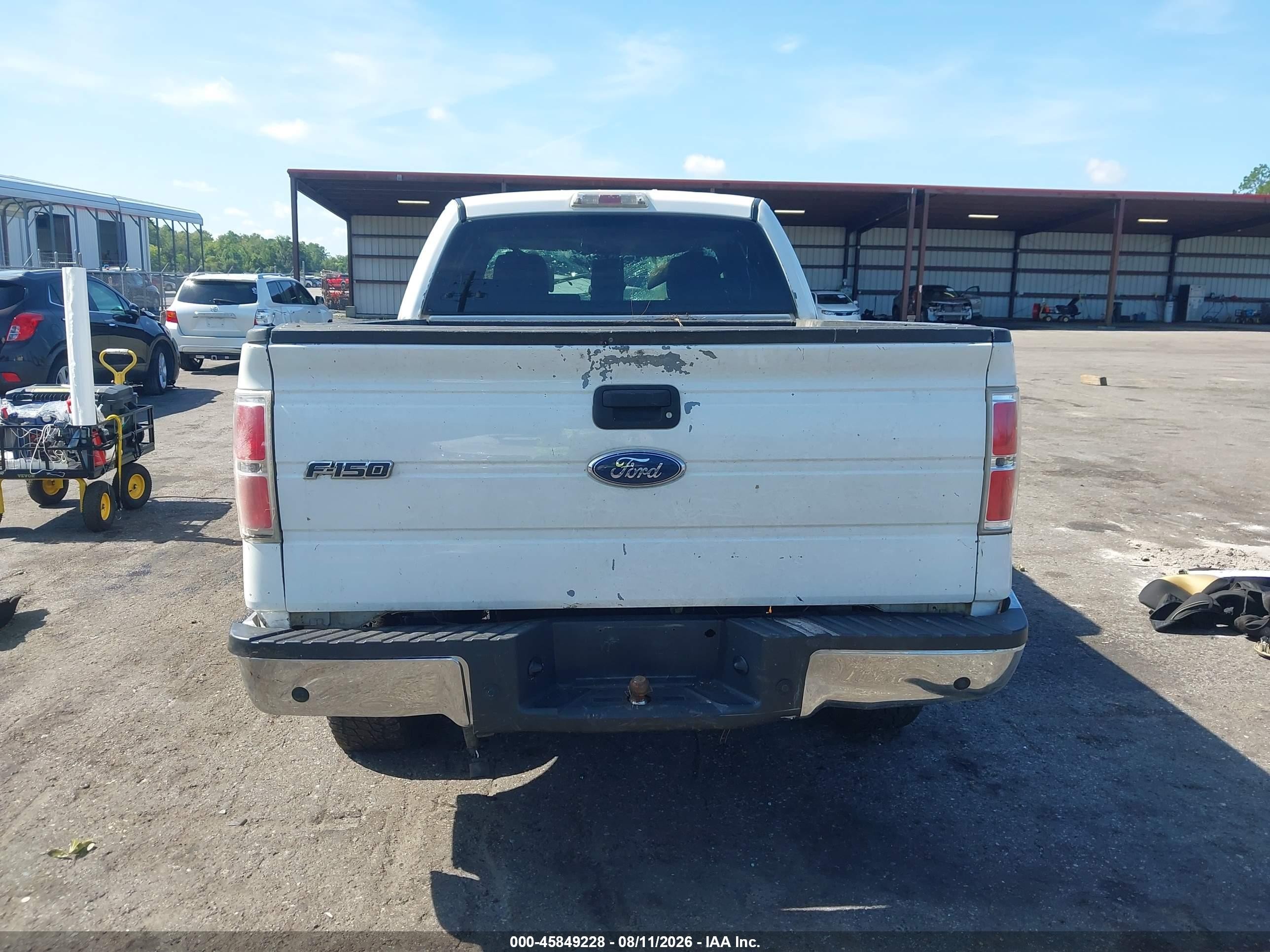2009 Ford F-150 Fx4/lariat/xl/xlt White vin: 1FTPX14VX9KB76027