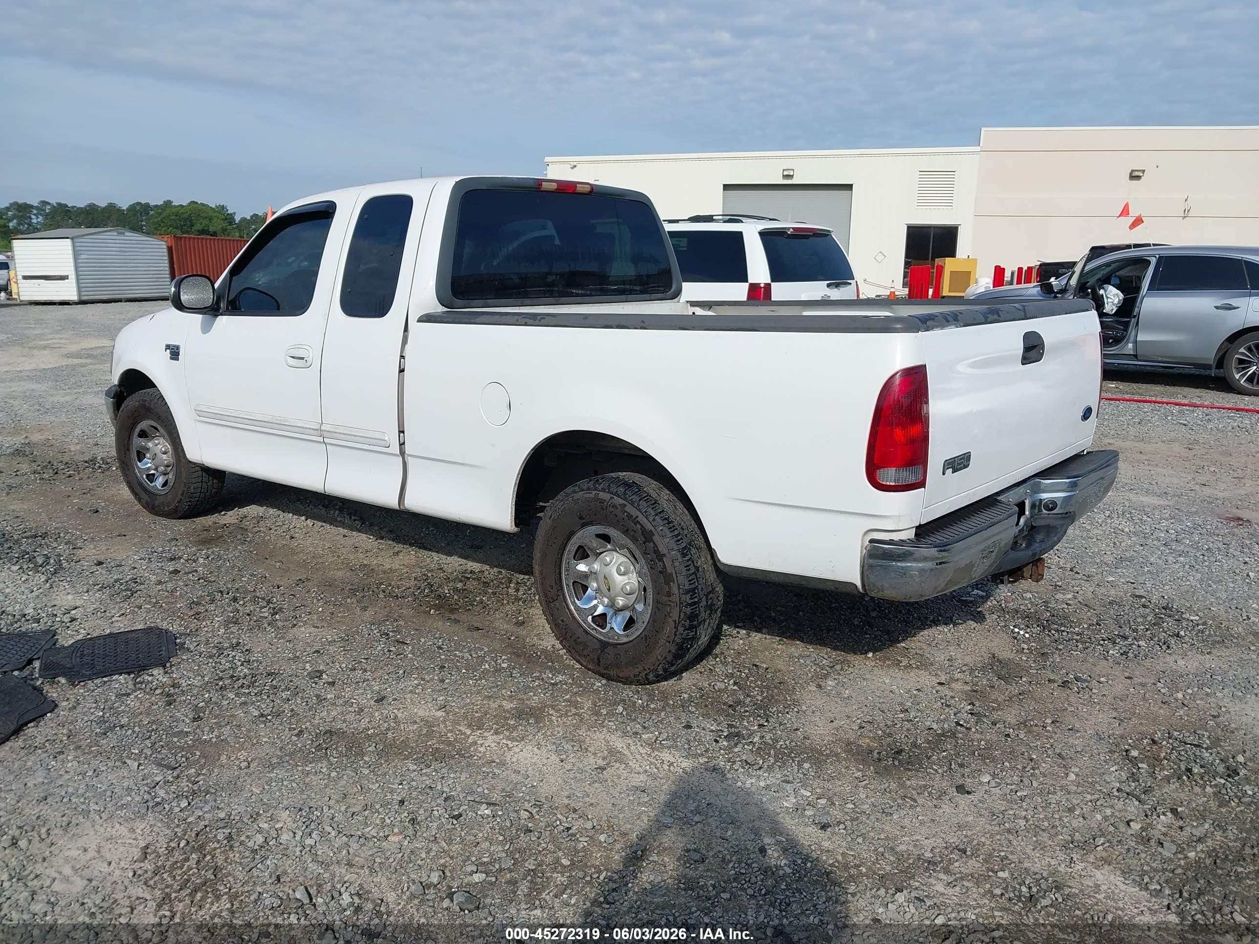 2001 Ford F-150 Lariat/xl/xlt White vin: 1FTPX17L31NB65075