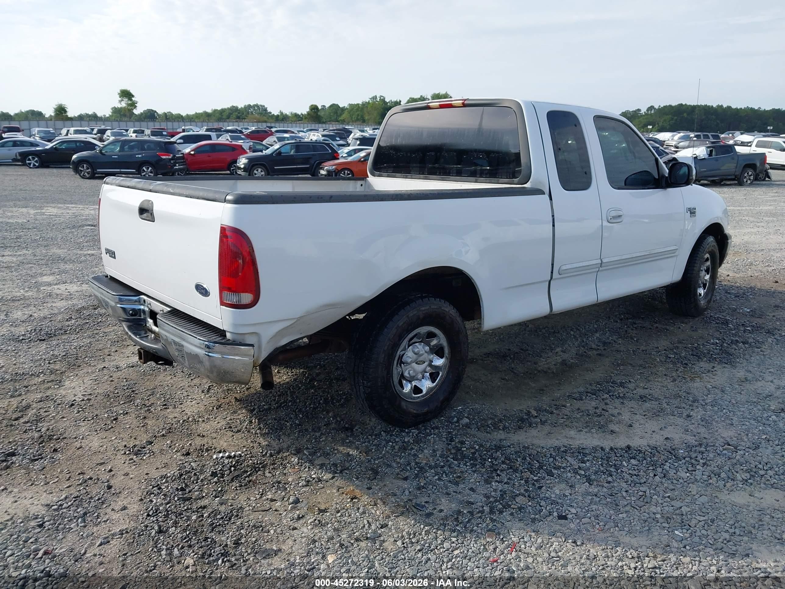 2001 Ford F-150 Lariat/xl/xlt White vin: 1FTPX17L31NB65075
