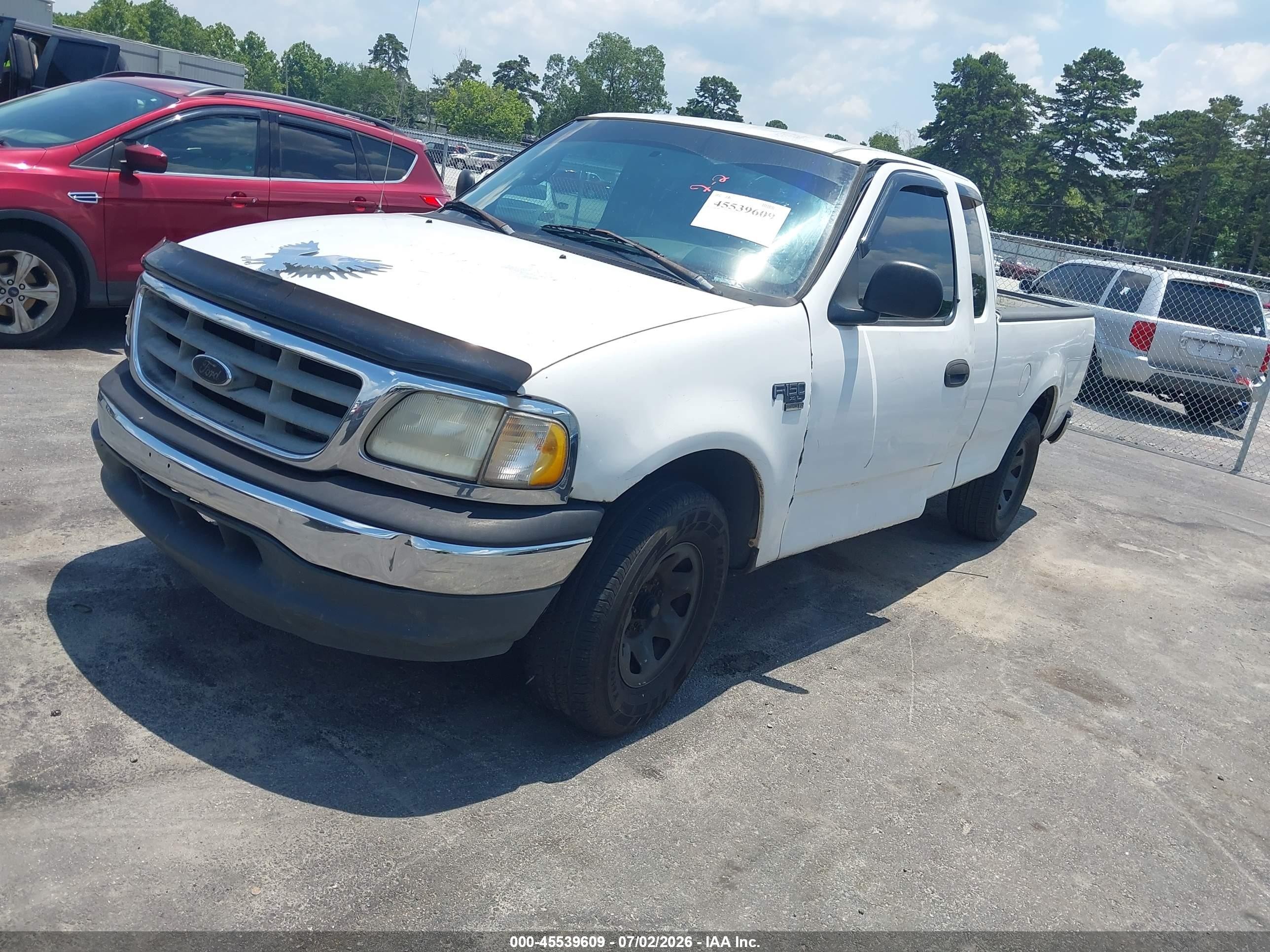 2000 Ford F-150 Lariat/work Series/xl/xlt White vin: 1FTPX17L3YNB46939