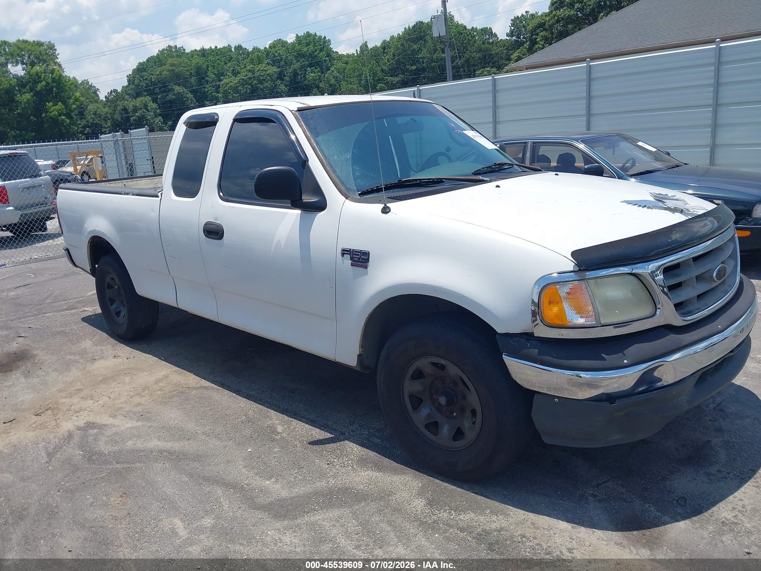 2000 Ford F-150 Lariat/work Series/xl/xlt White vin: 1FTPX17L3YNB46939