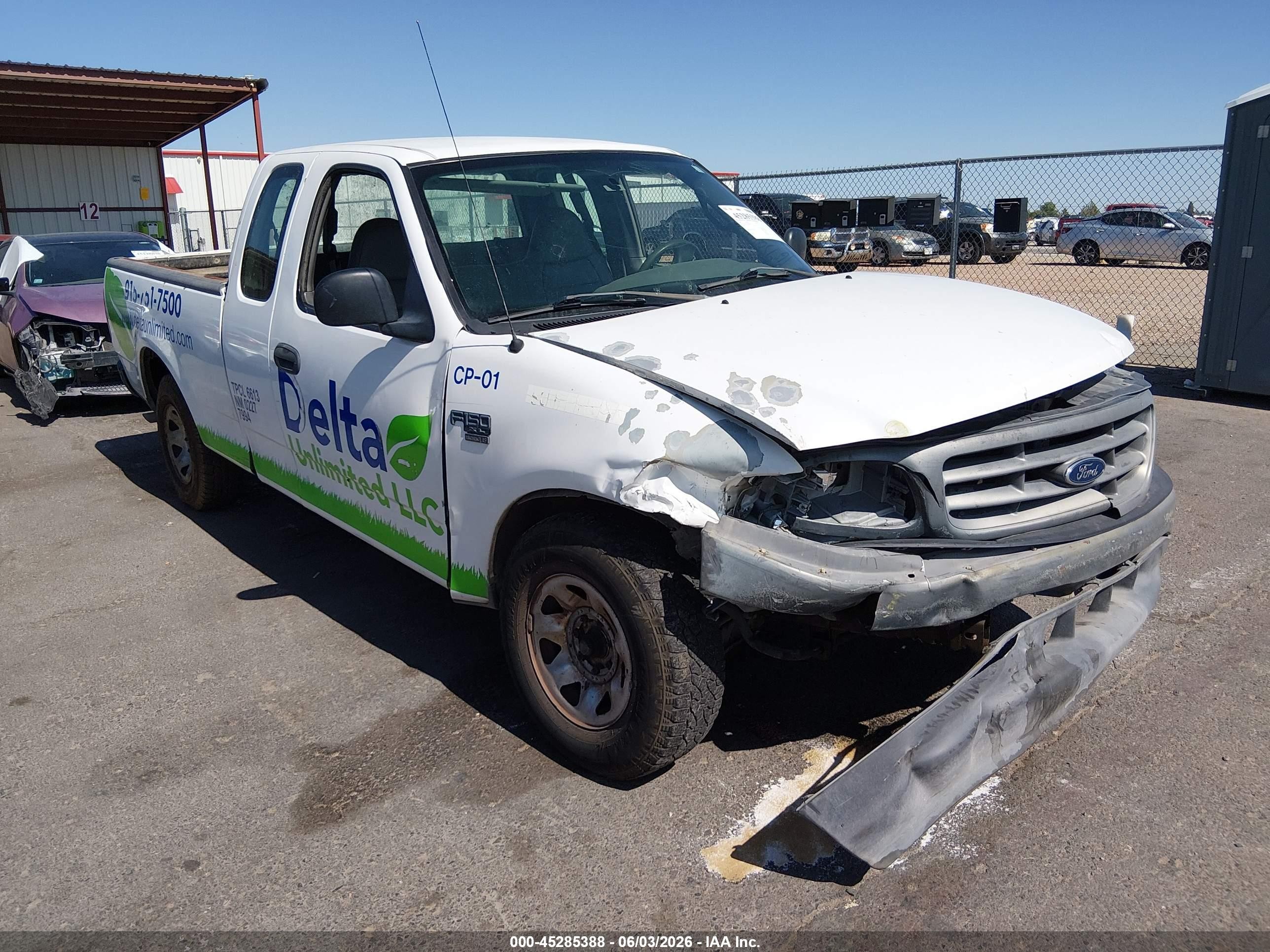 2001 Ford F-150 Lariat/xl/xlt Белый vin: 1FTPX17L41NB45529