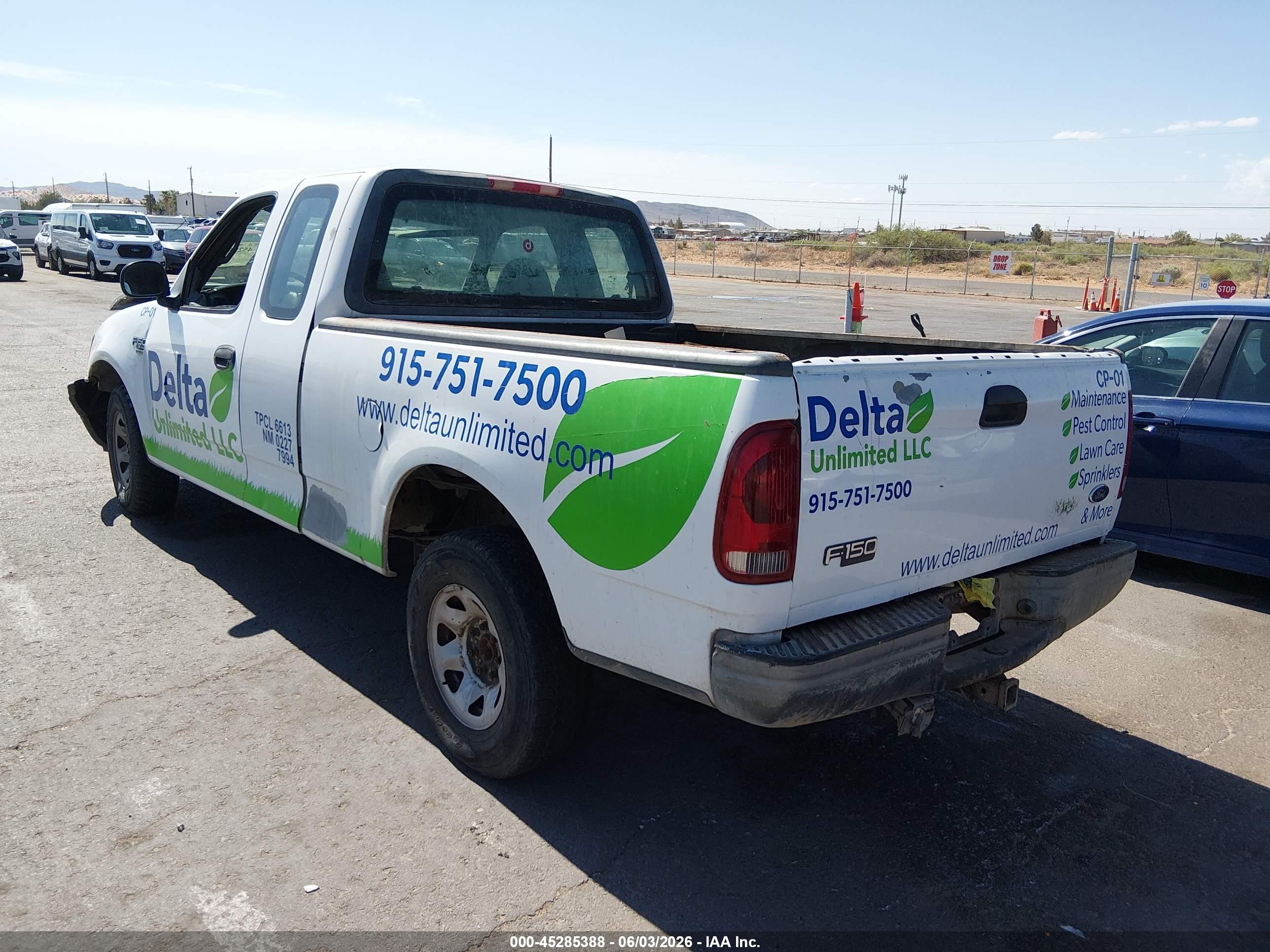 2001 Ford F-150 Lariat/xl/xlt Белый vin: 1FTPX17L41NB45529